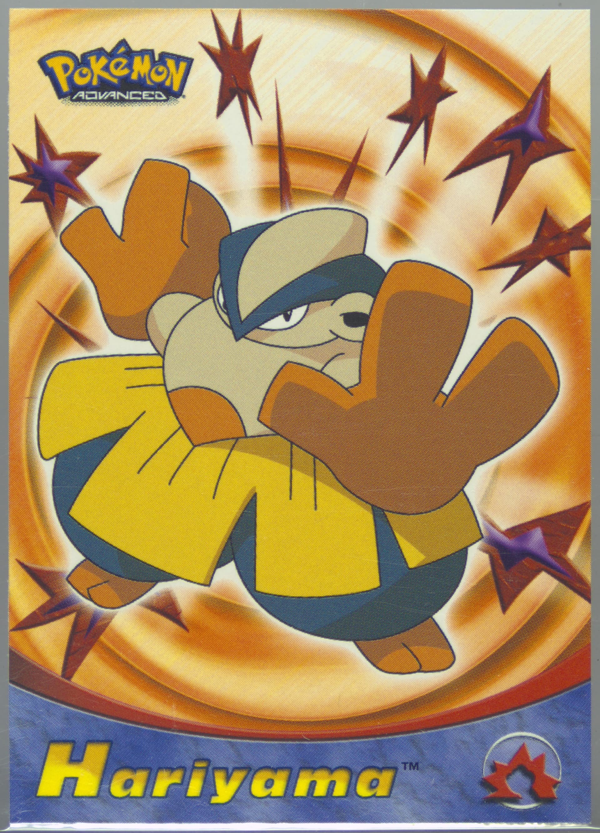 Hariyama (39) 2003 Topps Pokemon Advanced