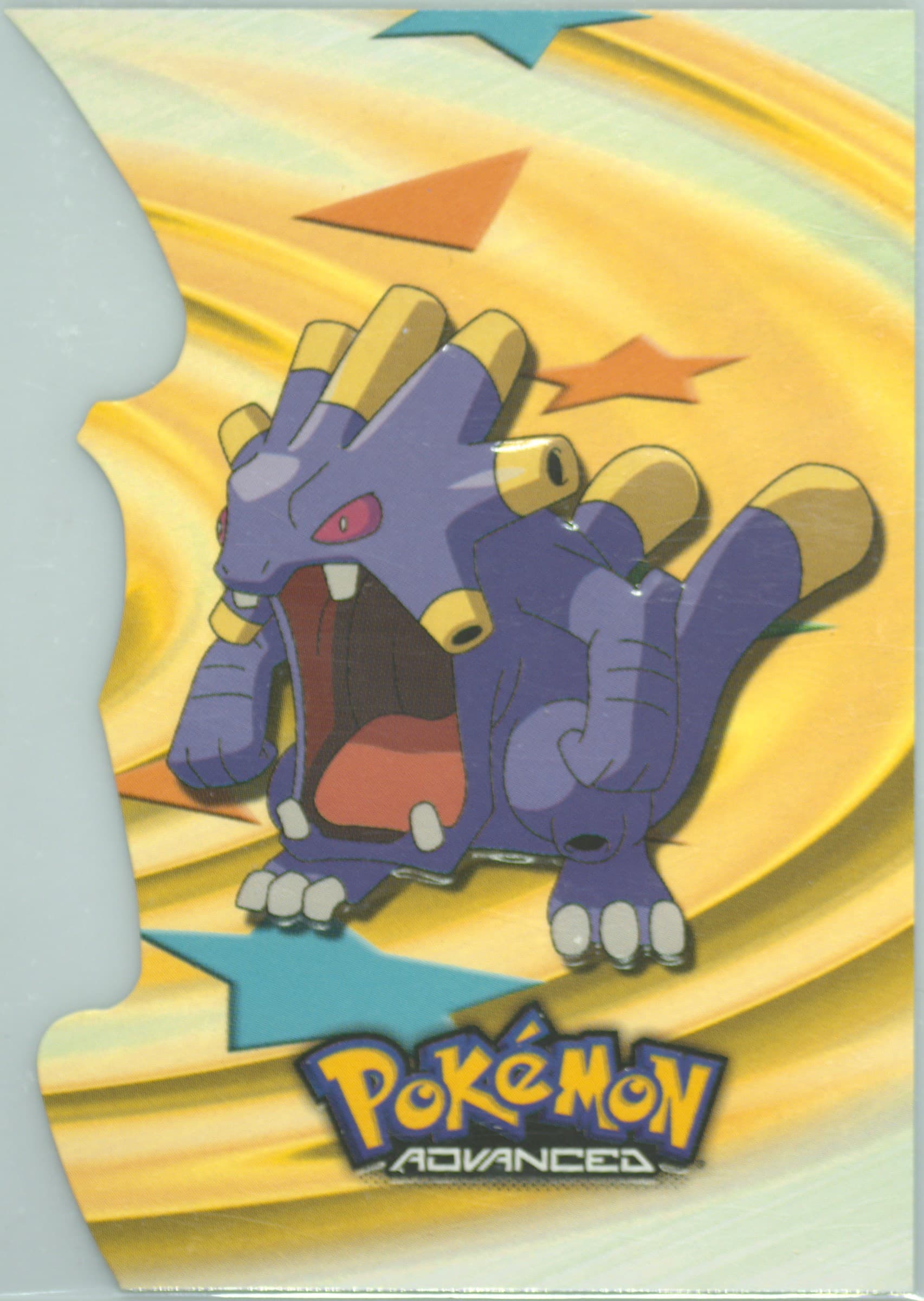 Exploud (15) 2003 Topps Pokemon Advanced Embossed Evolution
