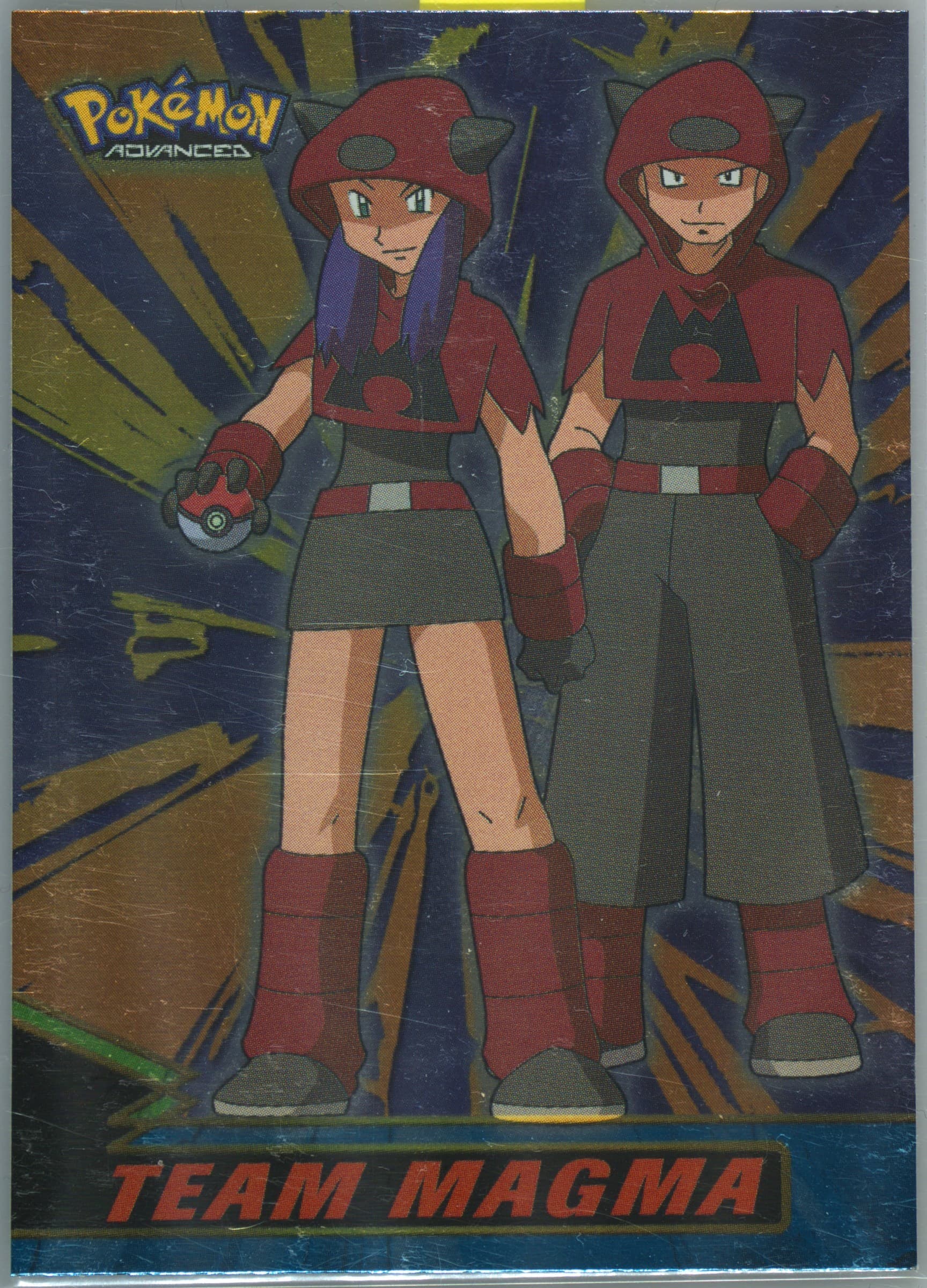 Team Magma Foil (6) 2003 Topps Pokemon Advanced
