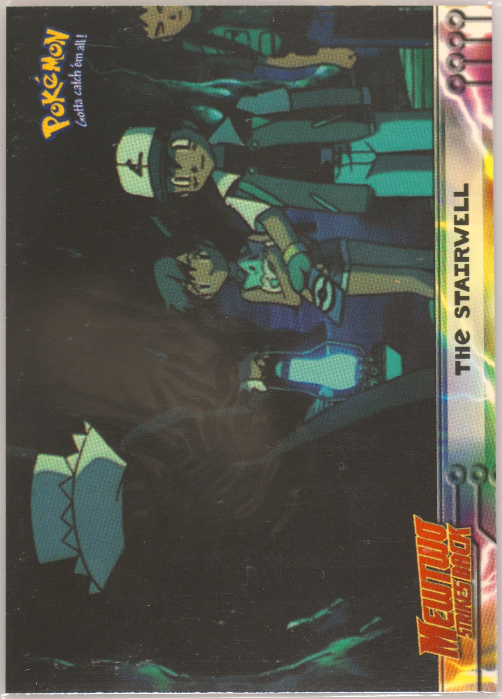 Movie Edition The Stairwell (19) 1999 Topps Pokemon the Movie Edt