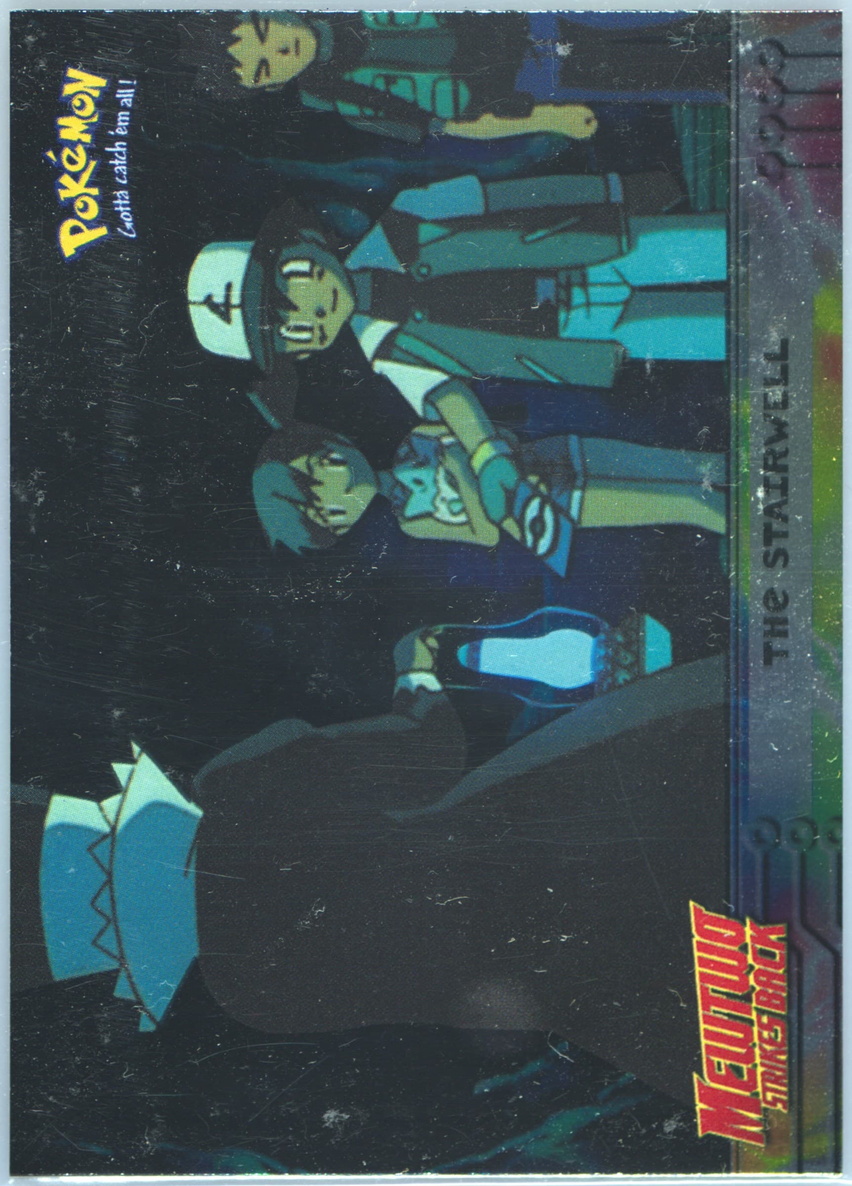 Movie Edition The Stairwell-Foil (19) 1999 Topps Pokemon the Movie Edt