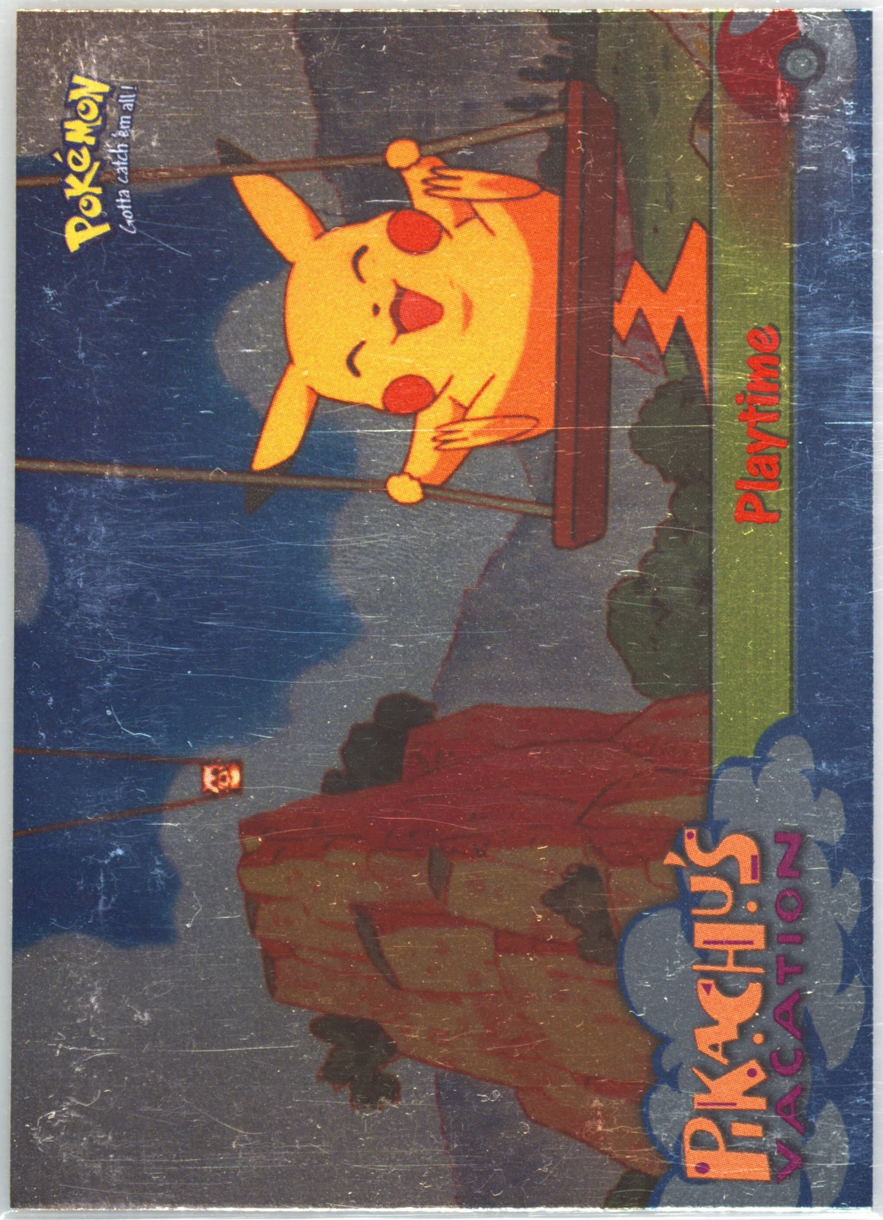 Movie Edition Playtime-Foil (57) 1999 Topps Pokemon the Movie Edt