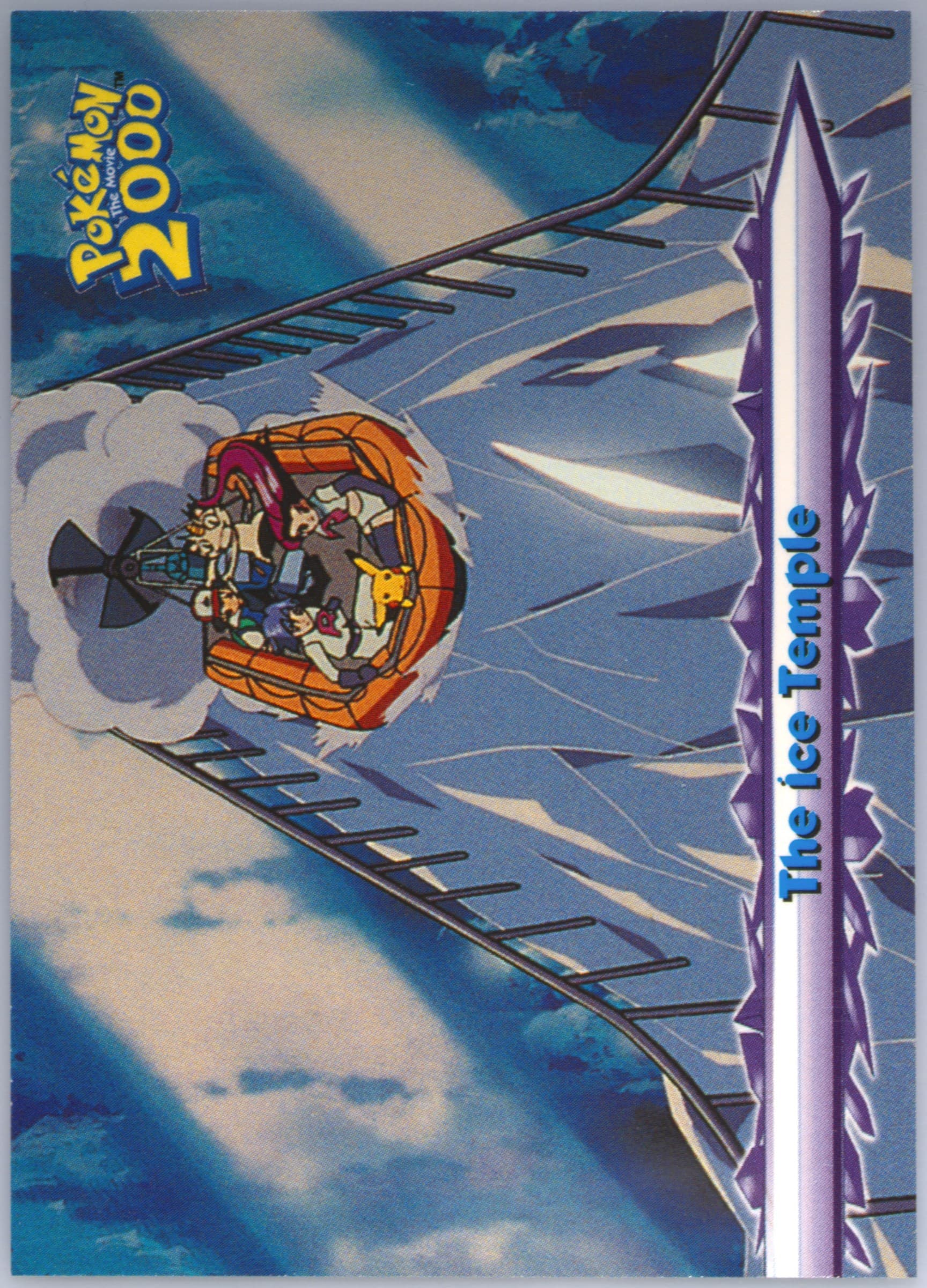 The Ice Temple (51) 2000 Topps Pokemon the Movie 2000