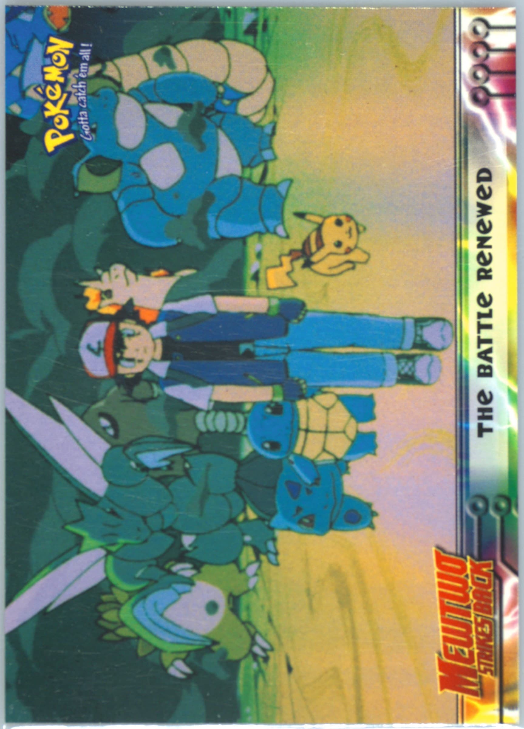 Movie Edition The Battle Renewed (32) 1999 Topps Pokemon the Movie Edt