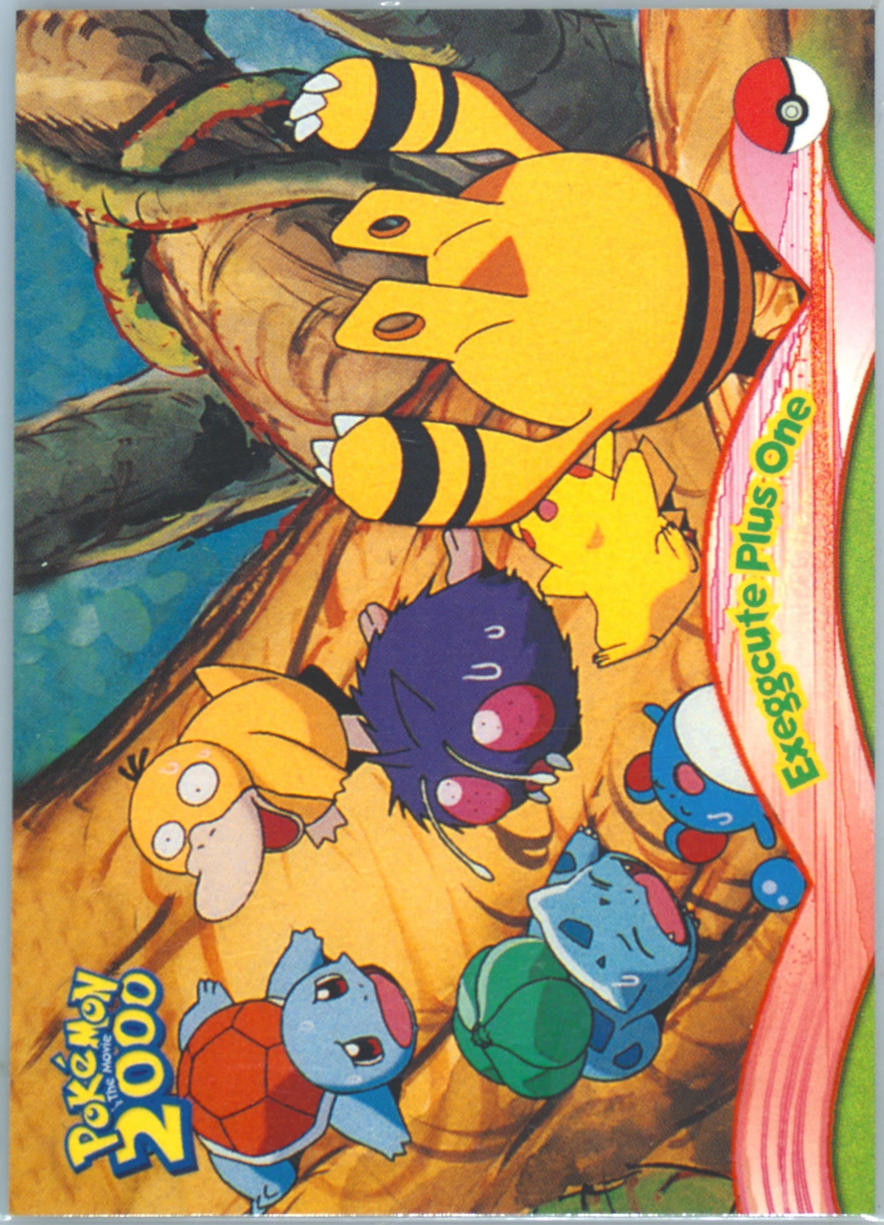 Exeggcute Plus One (6) 2000 Topps Pokemon the Movie 2000