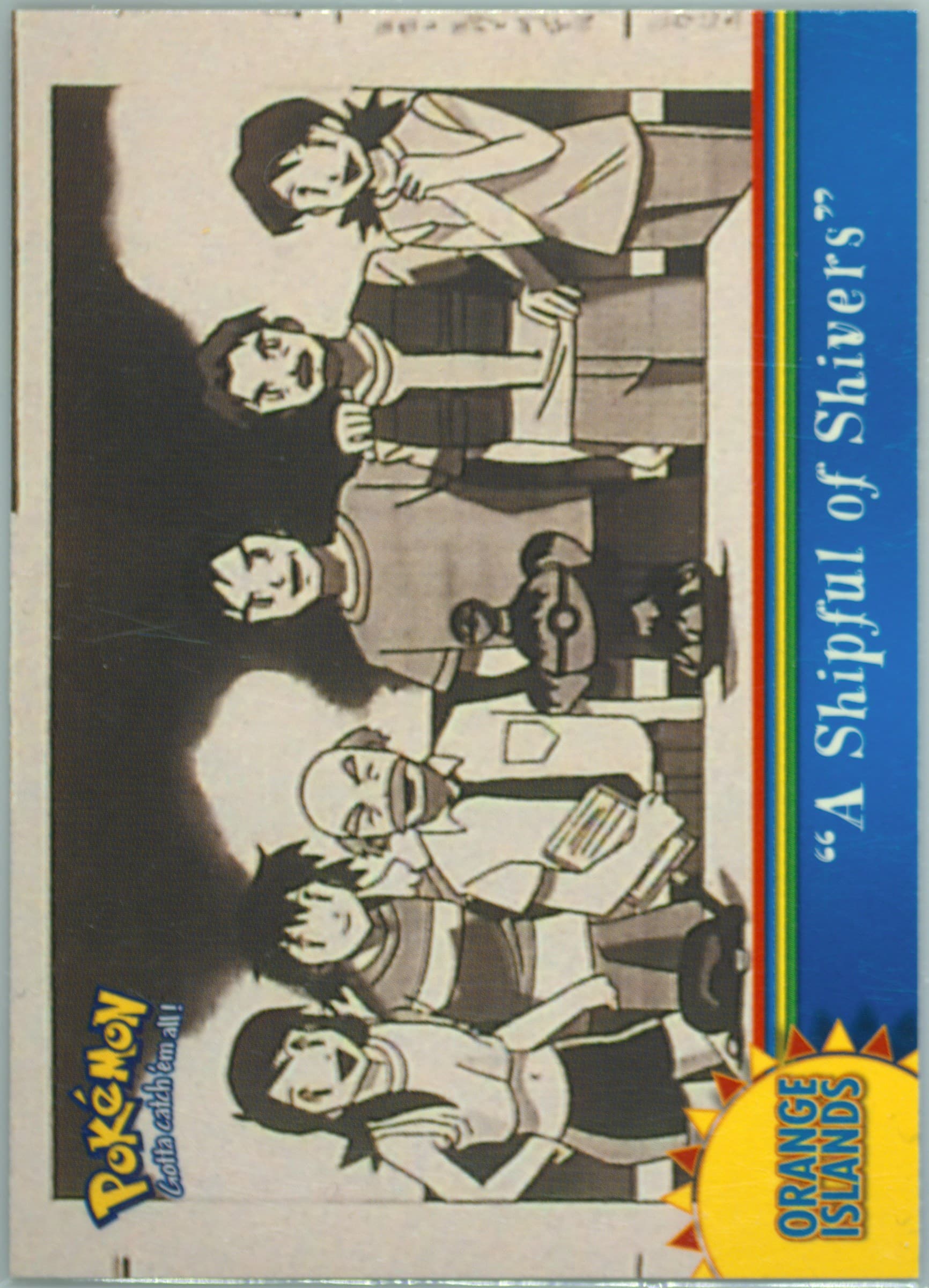 A Shipful of Shivers (OR12) 2000 Topps Pokemon TV Animation Series 3 Orange Islands