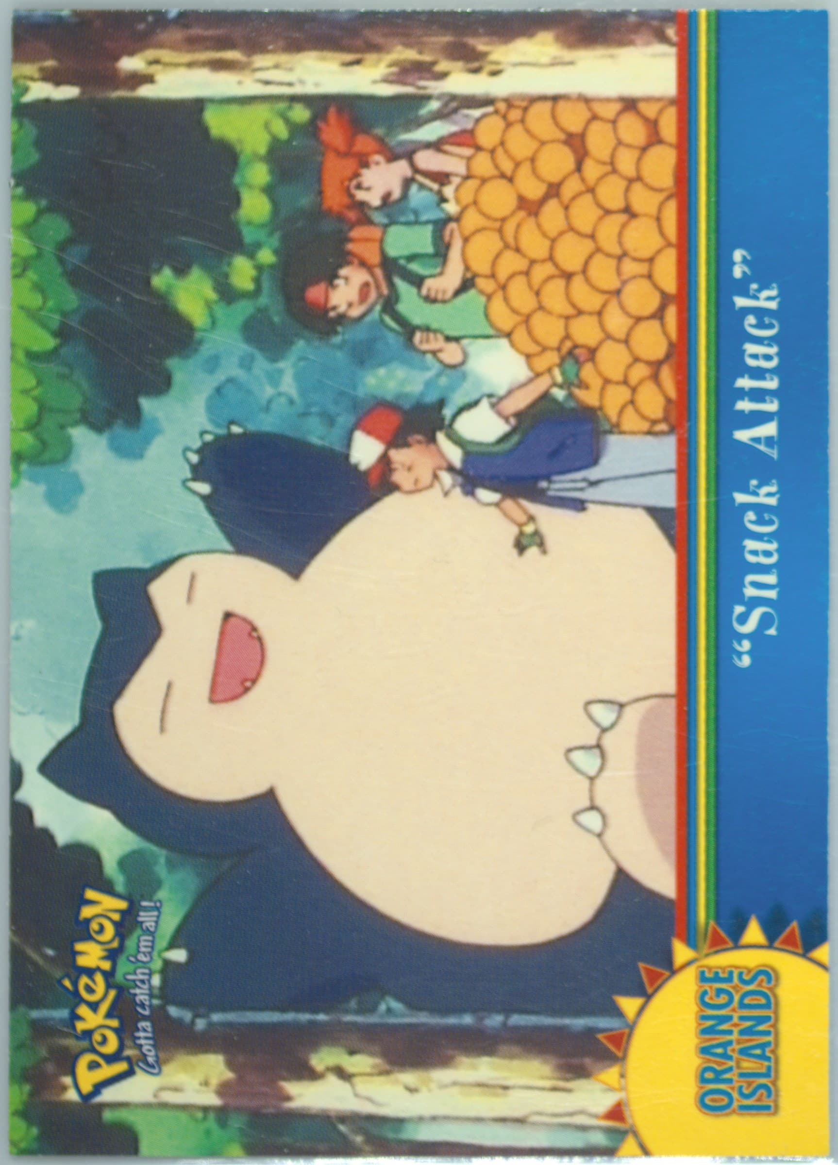 Snack Attack (OR11) 2000 Topps Pokemon TV Animation Series 3 Orange Islands