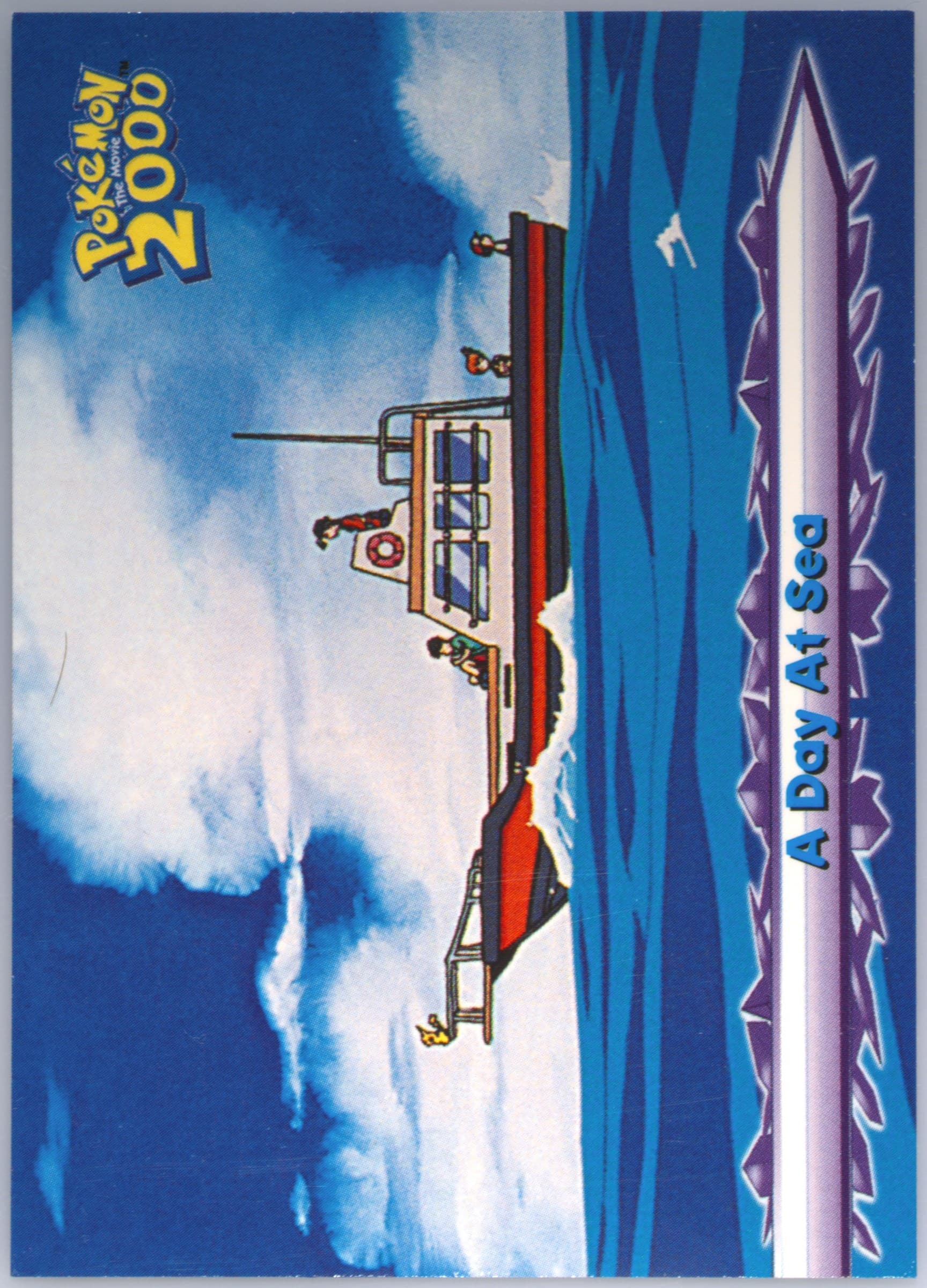 A Day at Sea (17) 2000 Topps Pokemon the Movie 2000
