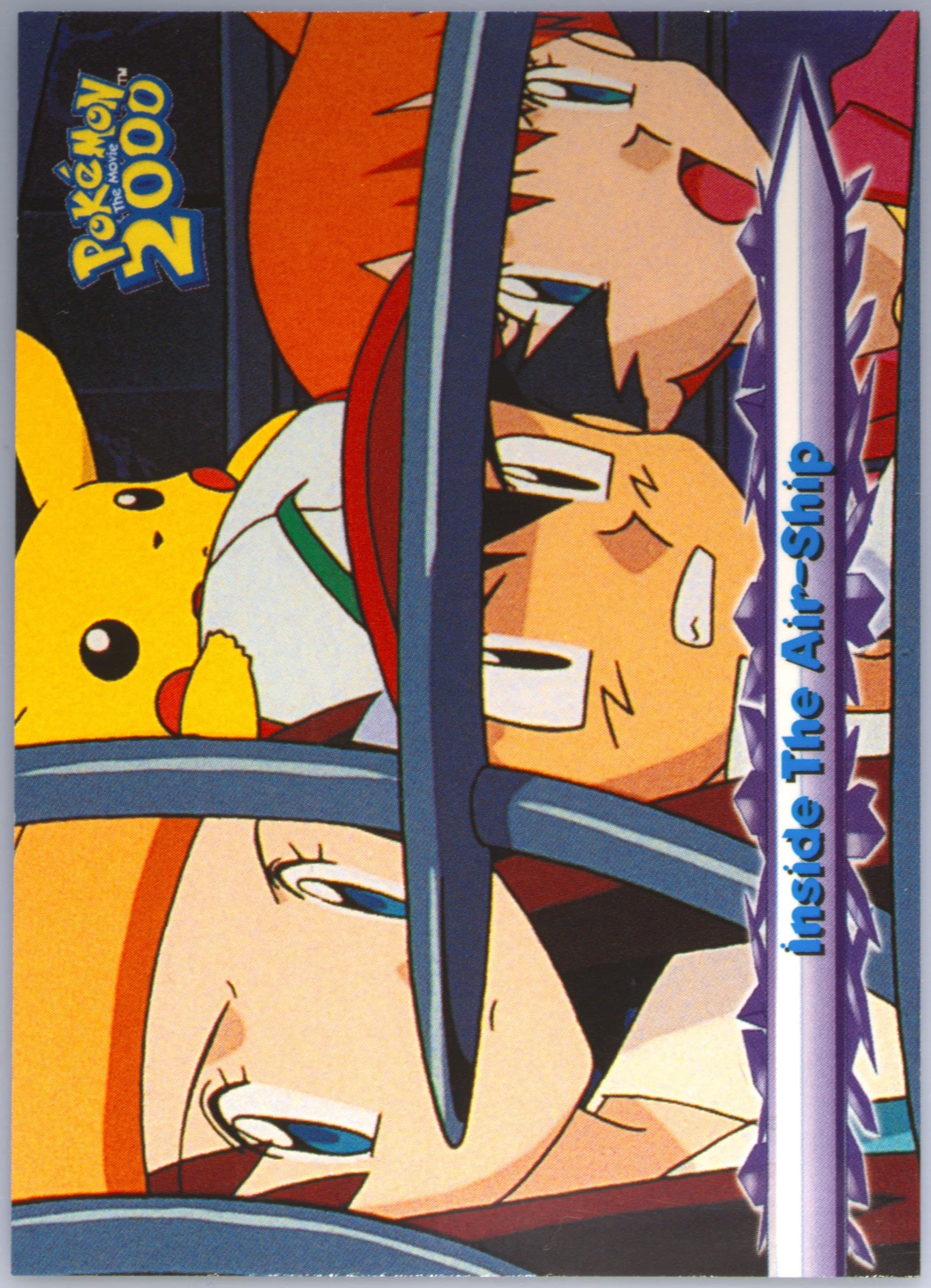 Inside the Air-Ship (36) 2000 Topps Pokemon the Movie 2000