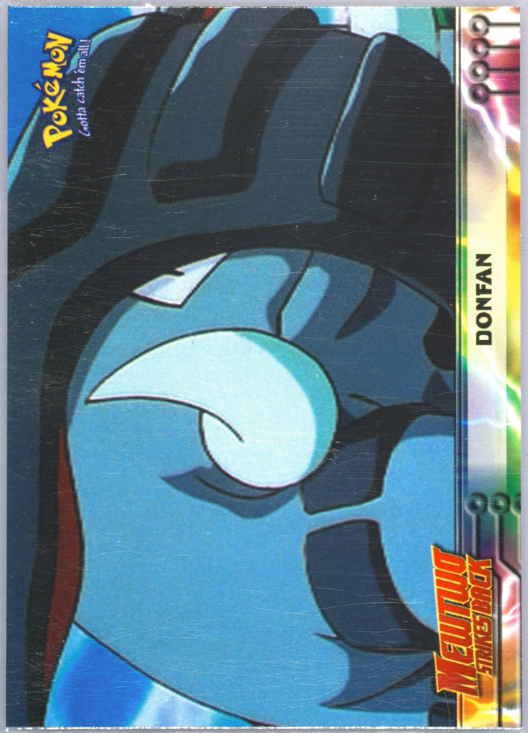 Movie Edition Donfan (11) 1999 Topps Pokemon the Movie Edt