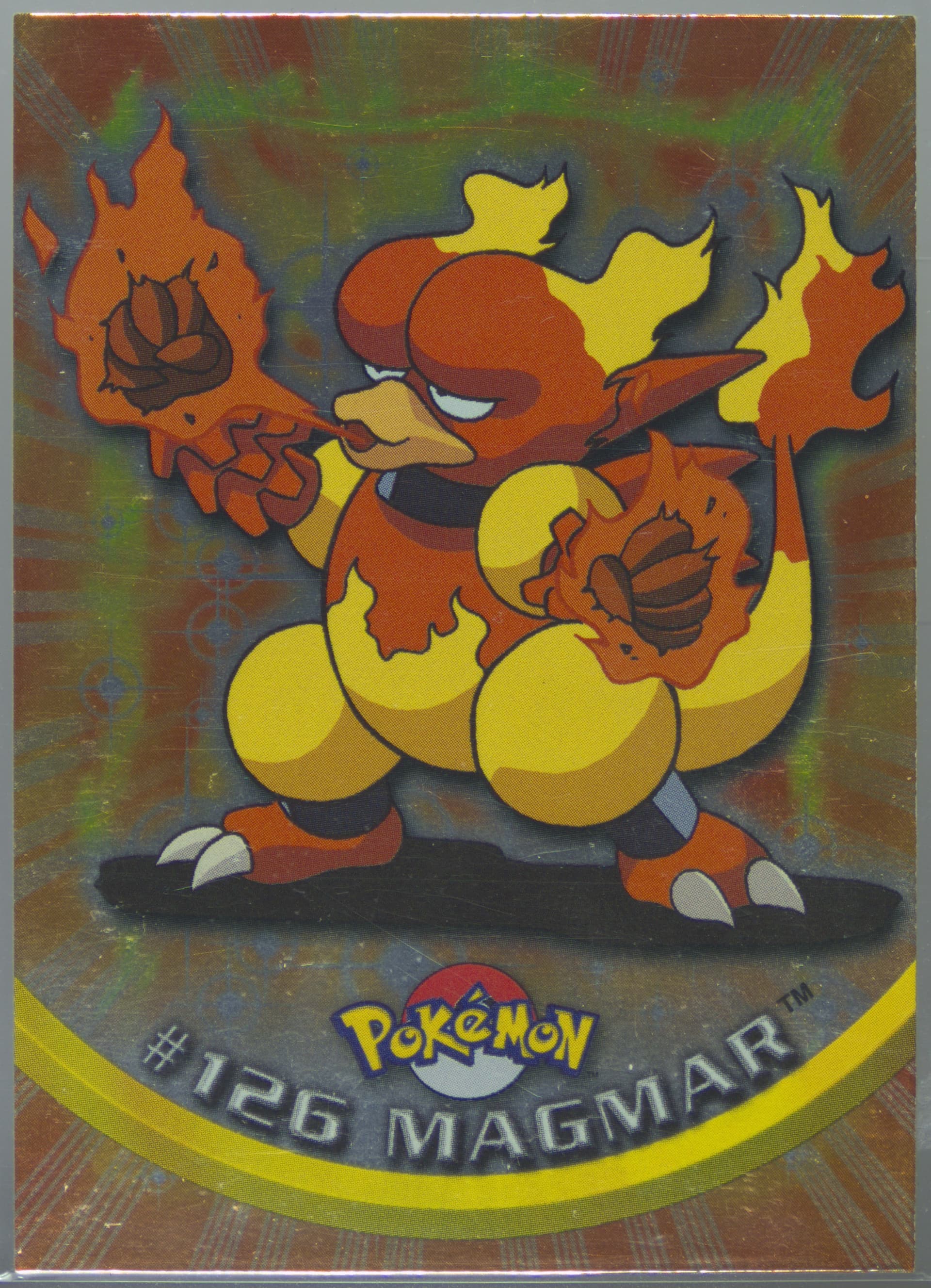 Magmar Foil (126) 2000 Topps Pokemon TV Animation Series 3