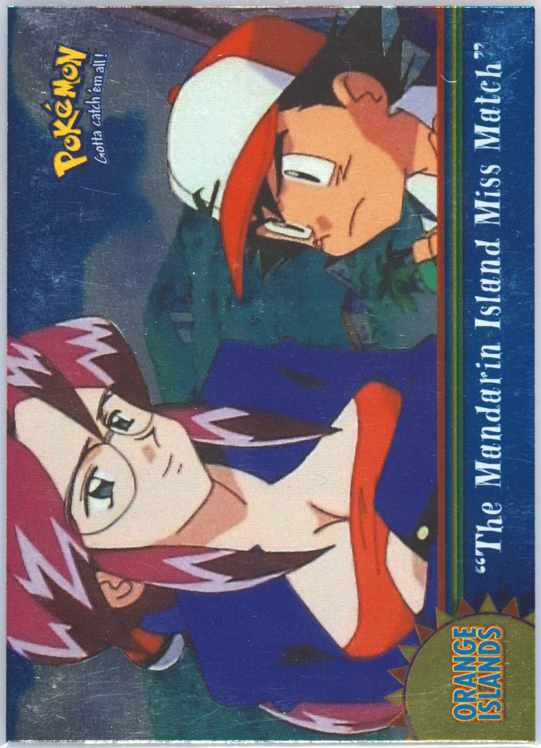 The Mandarin Island Miss Match Foil (OR16) 2000 Topps Pokemon TV Animation Series 3 Orange Islands