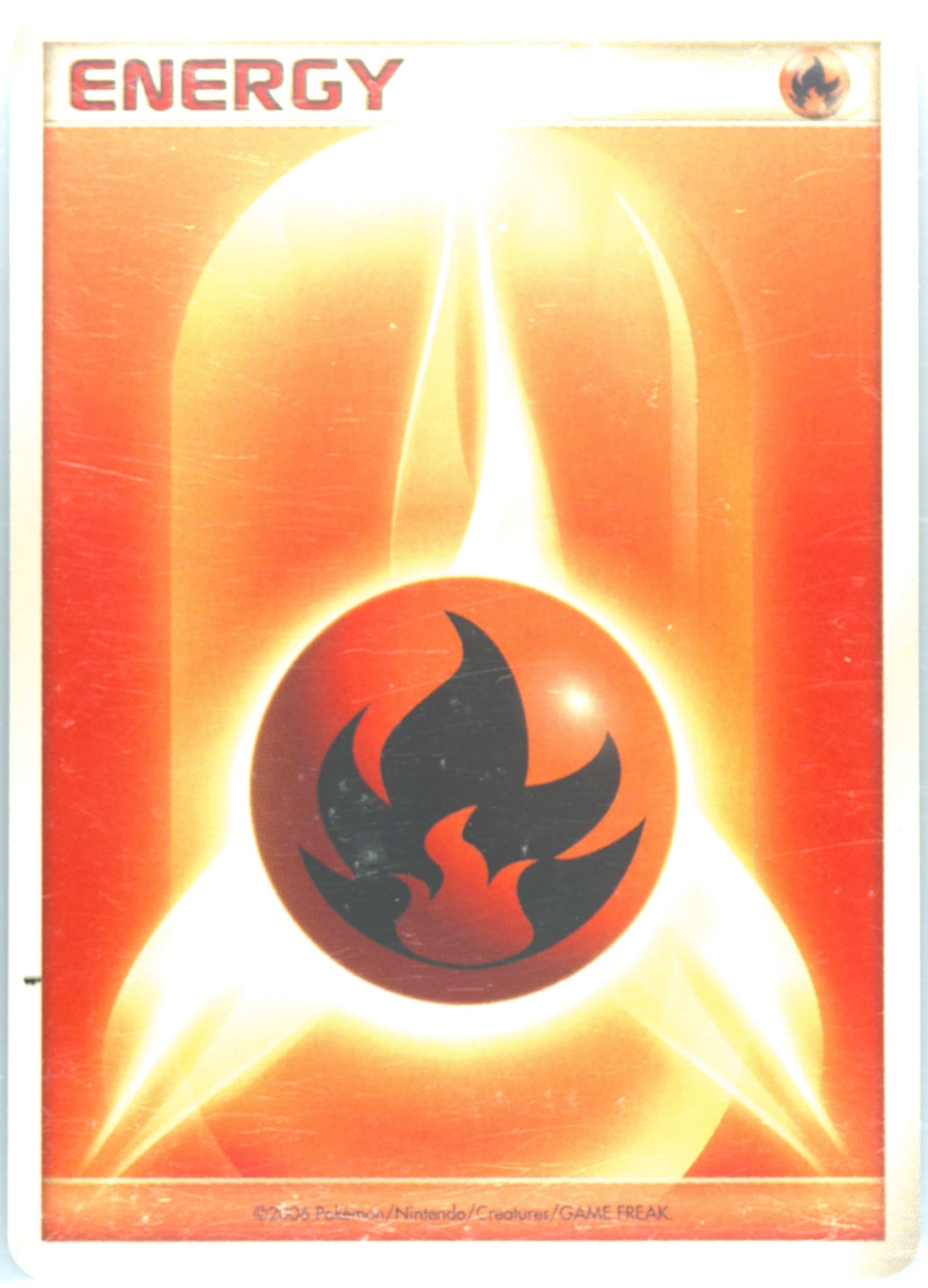 Fire Energy 2006 Pokemon Japanese Diamond & Pearl Space-Time Creation