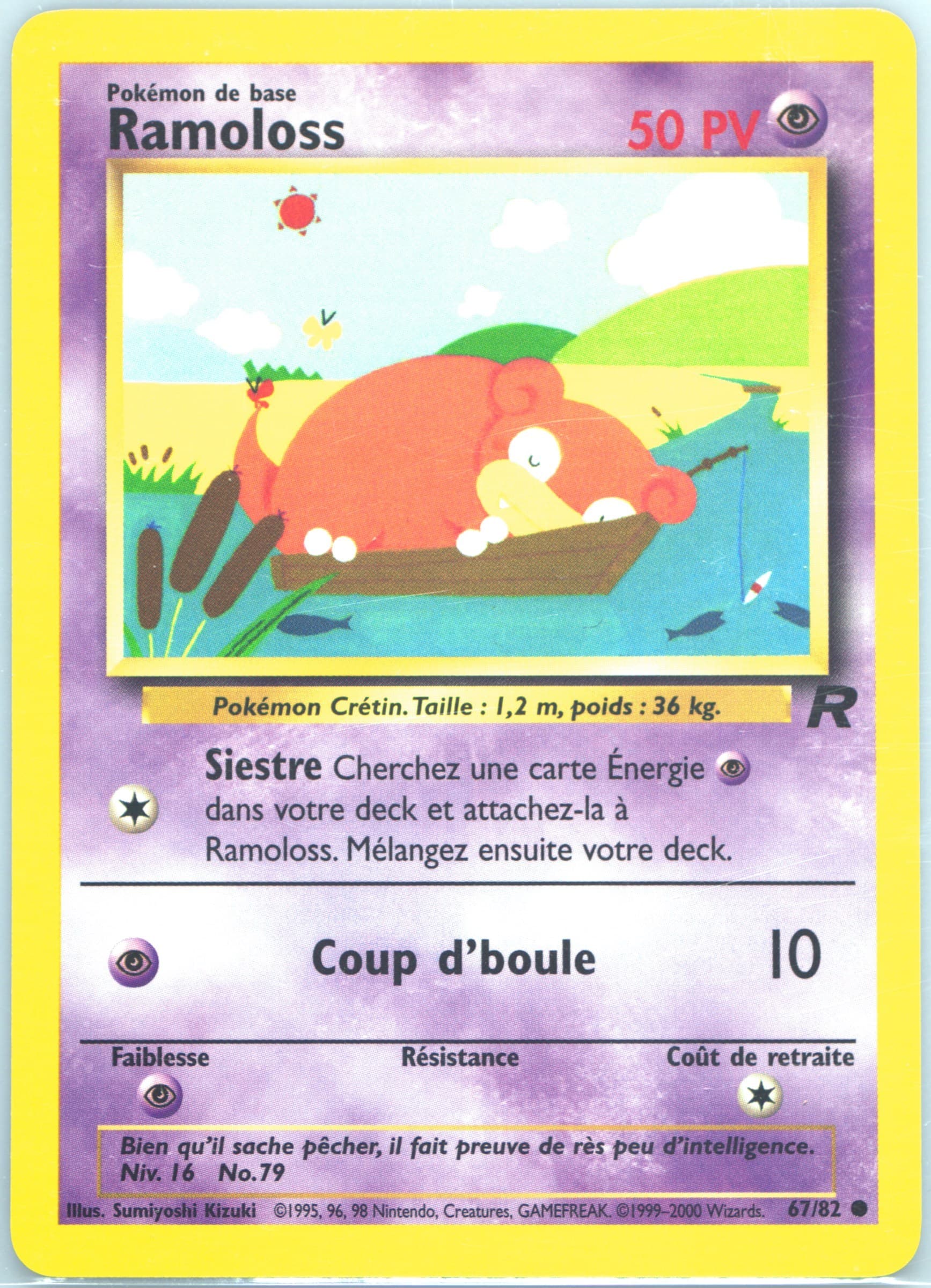 Ramoloss (67) 2001 Pokemon French Rocket