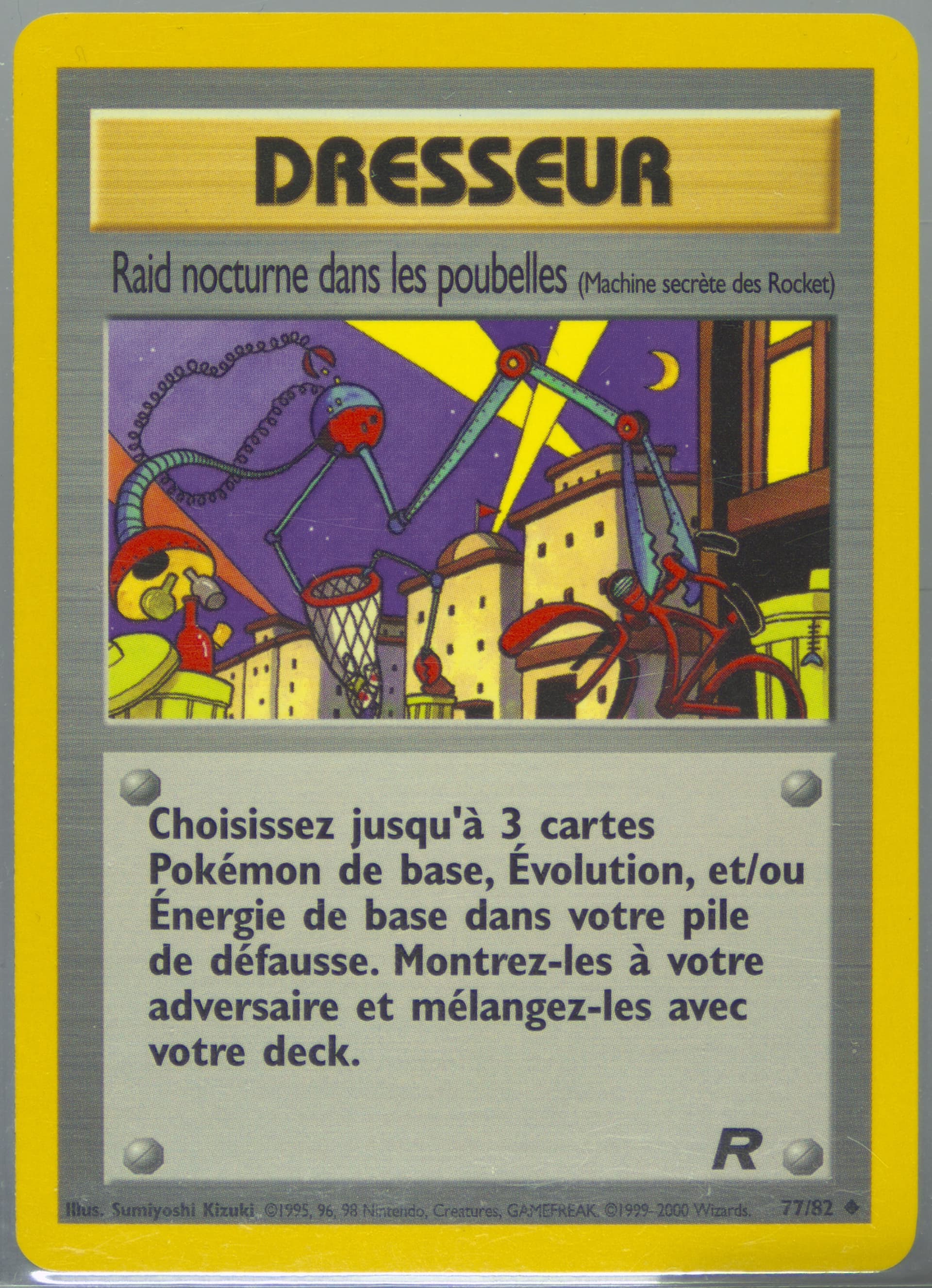 Raid Nocturne Dans Les Poubelles (77) 2001 Pokemon French Rocket