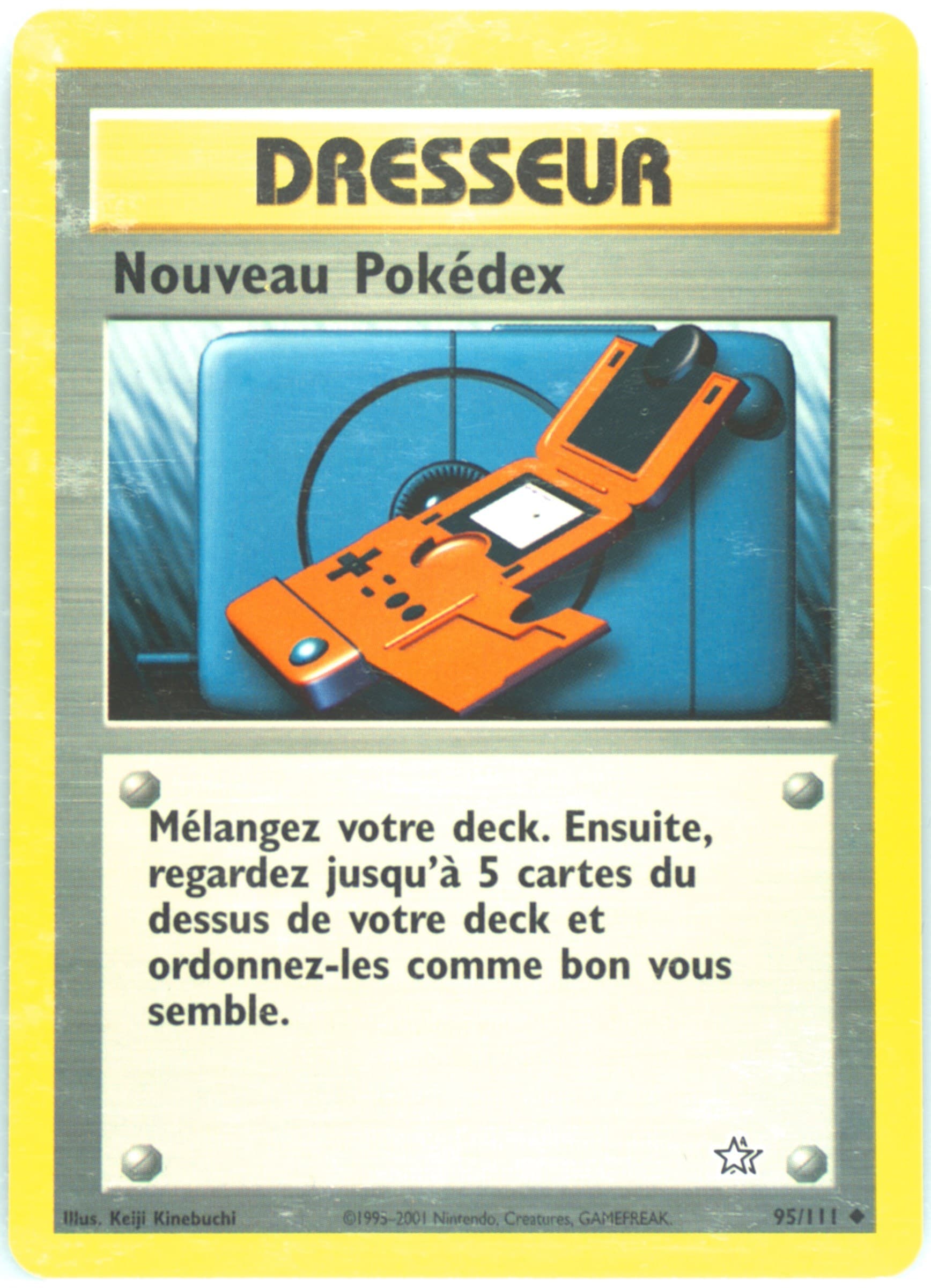 Nouveau Pokedex (95) 2001 Pokemon French Neo Genesis