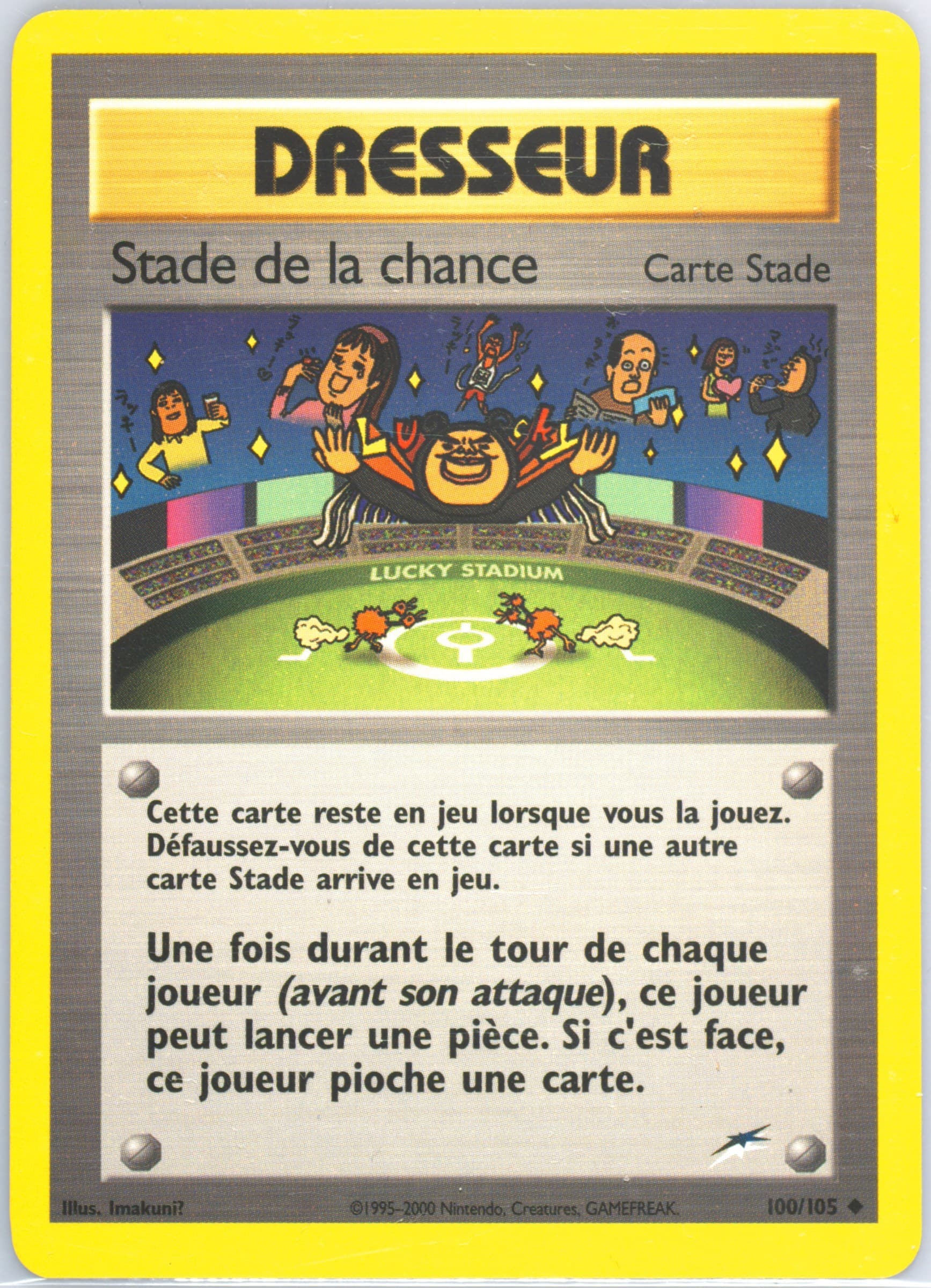 Stade de La Chance French (100) 2002 Pokemon Neo Destiny