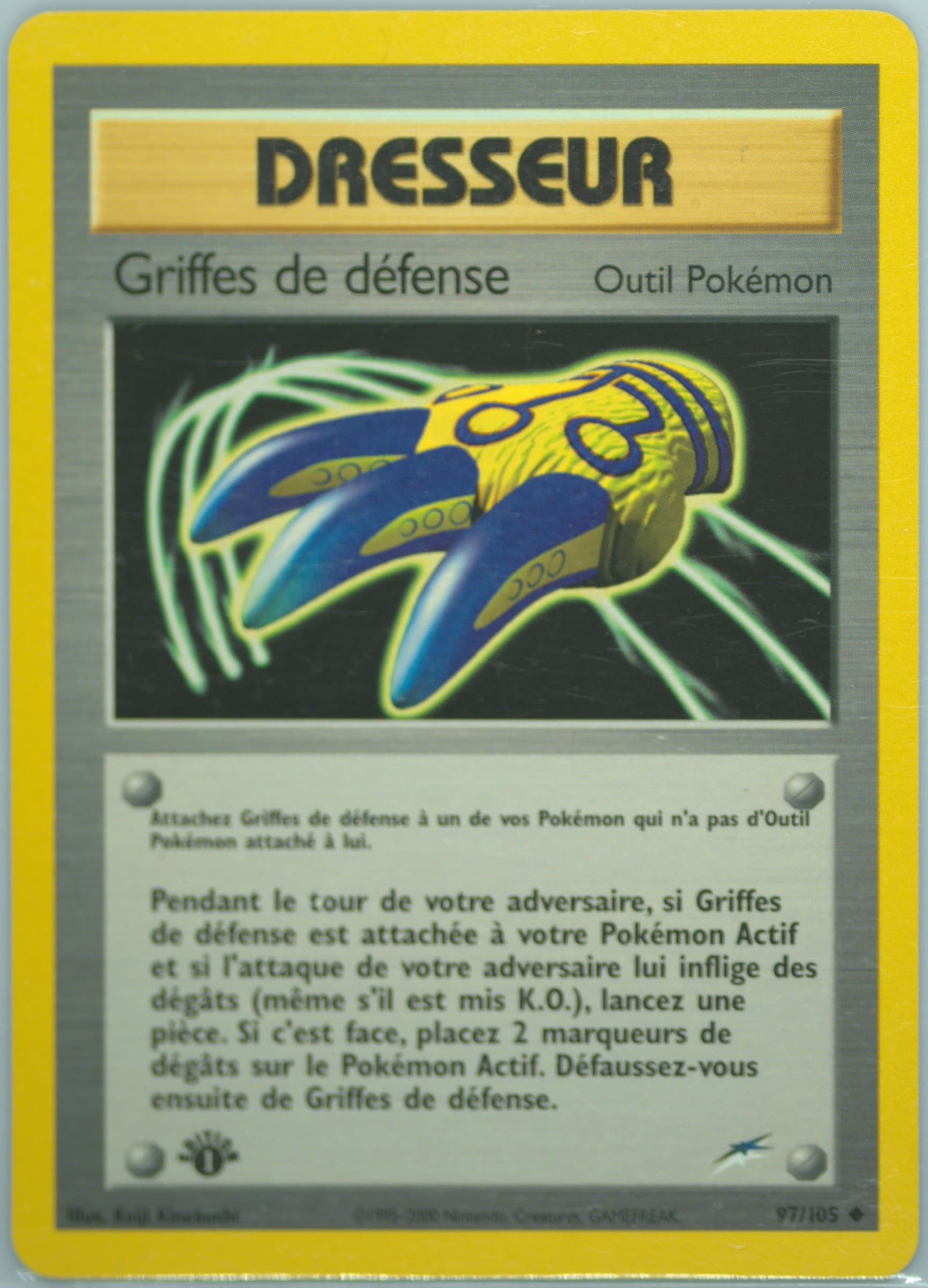 Griffes de Defense French-1st Edition (97) 2002 Pokemon Neo Destiny