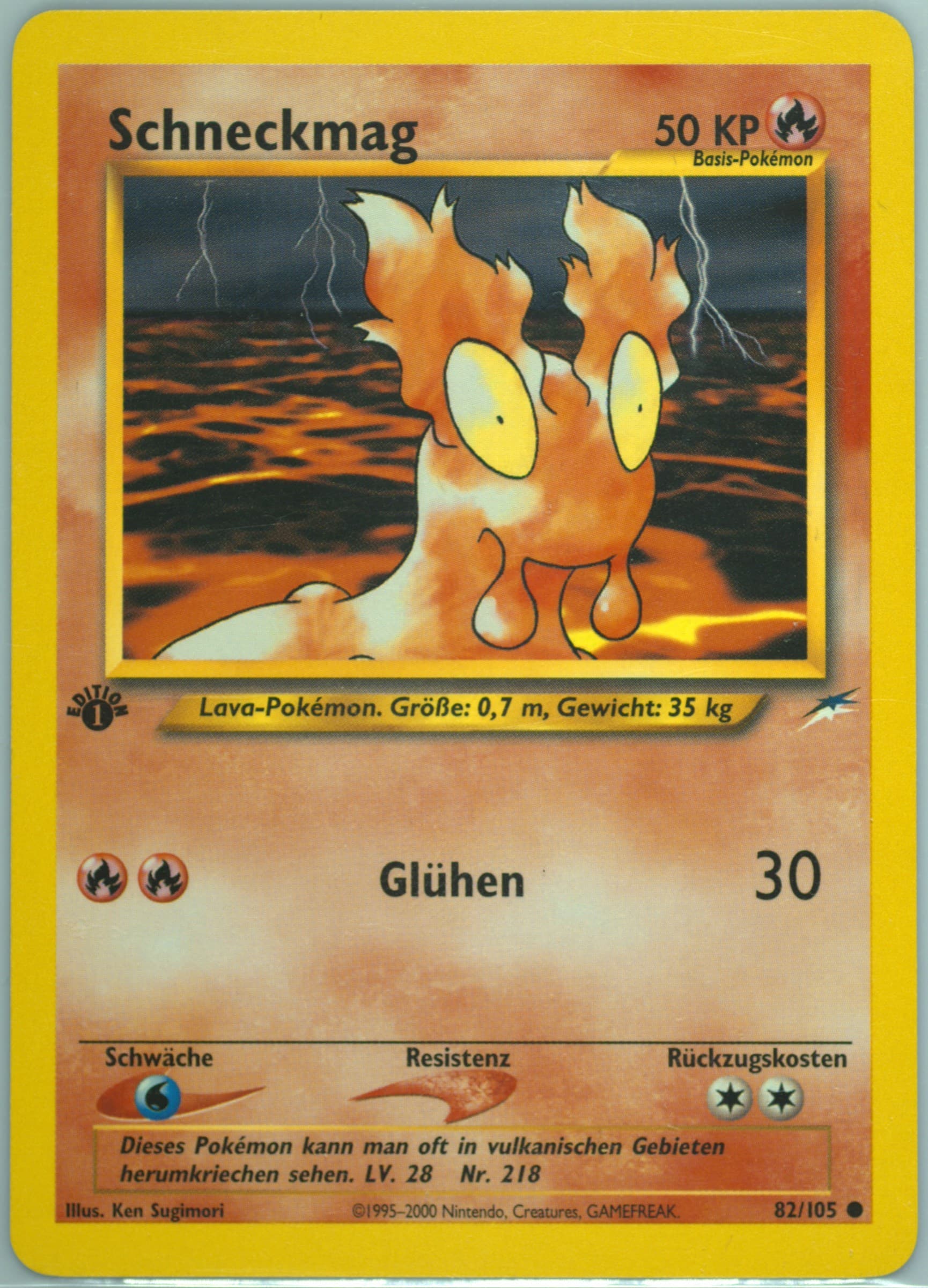 Schneckmag German-1st Edition (82) 2002 Pokemon Neo Destiny