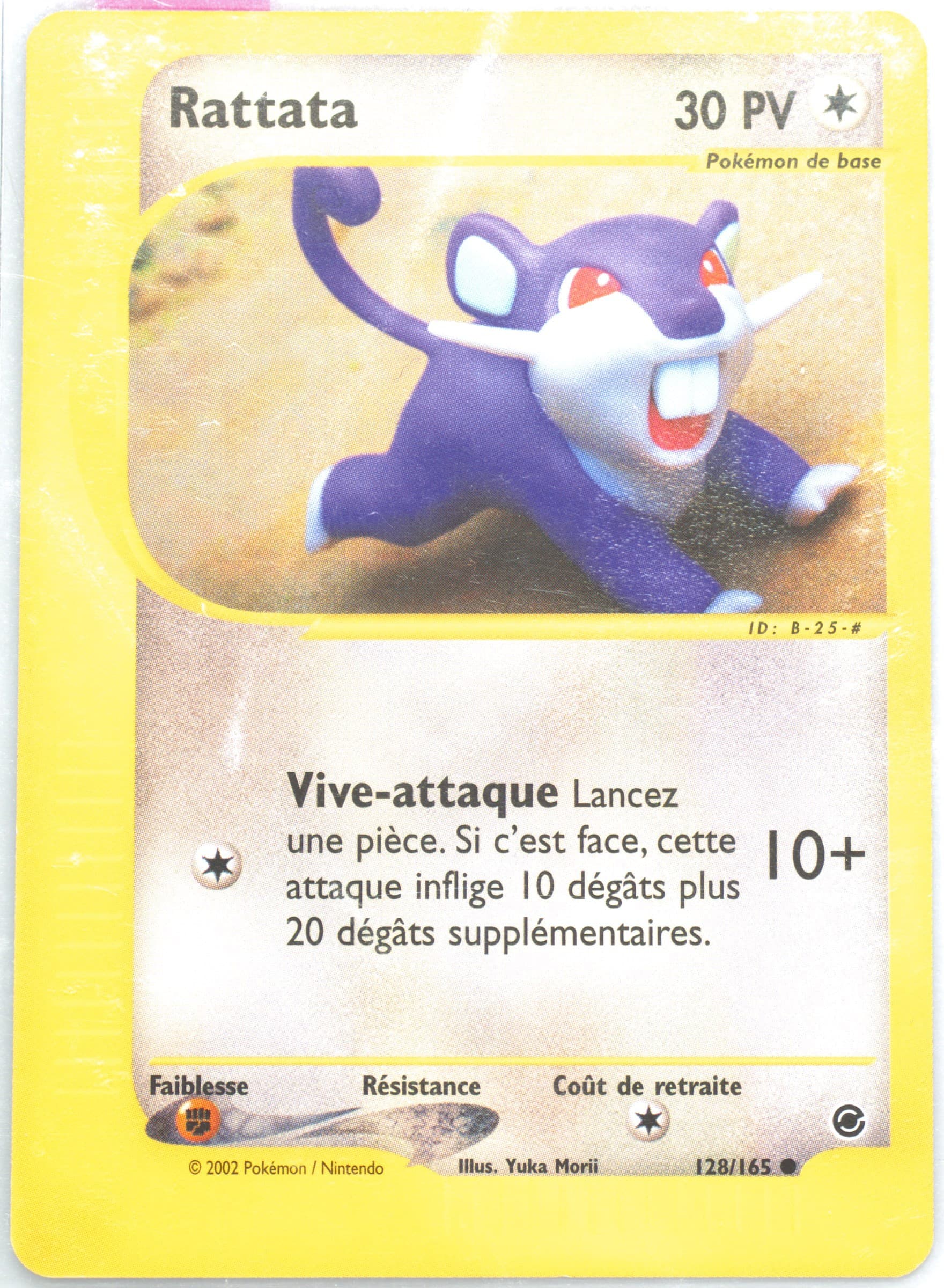 Rattata (128) 2003 Pokemon French Expedition