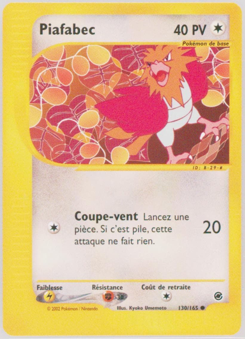 Piafabec (130) 2003 Pokemon French Expedition