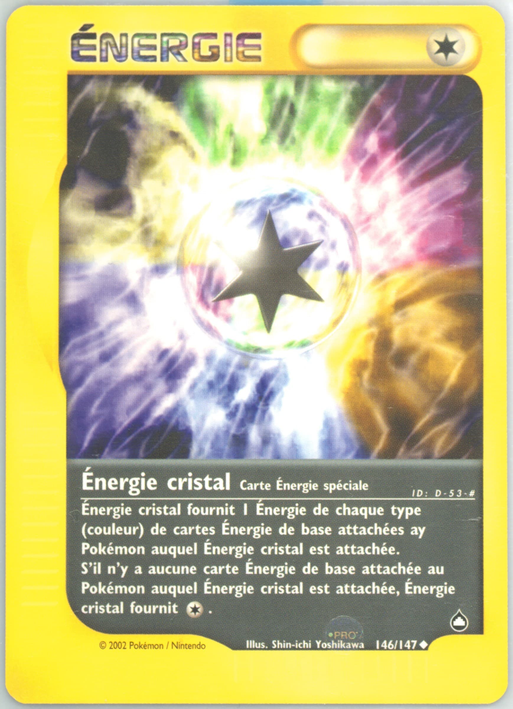 Energie Cristal French (146) 2003 Pokemon Aquapolis