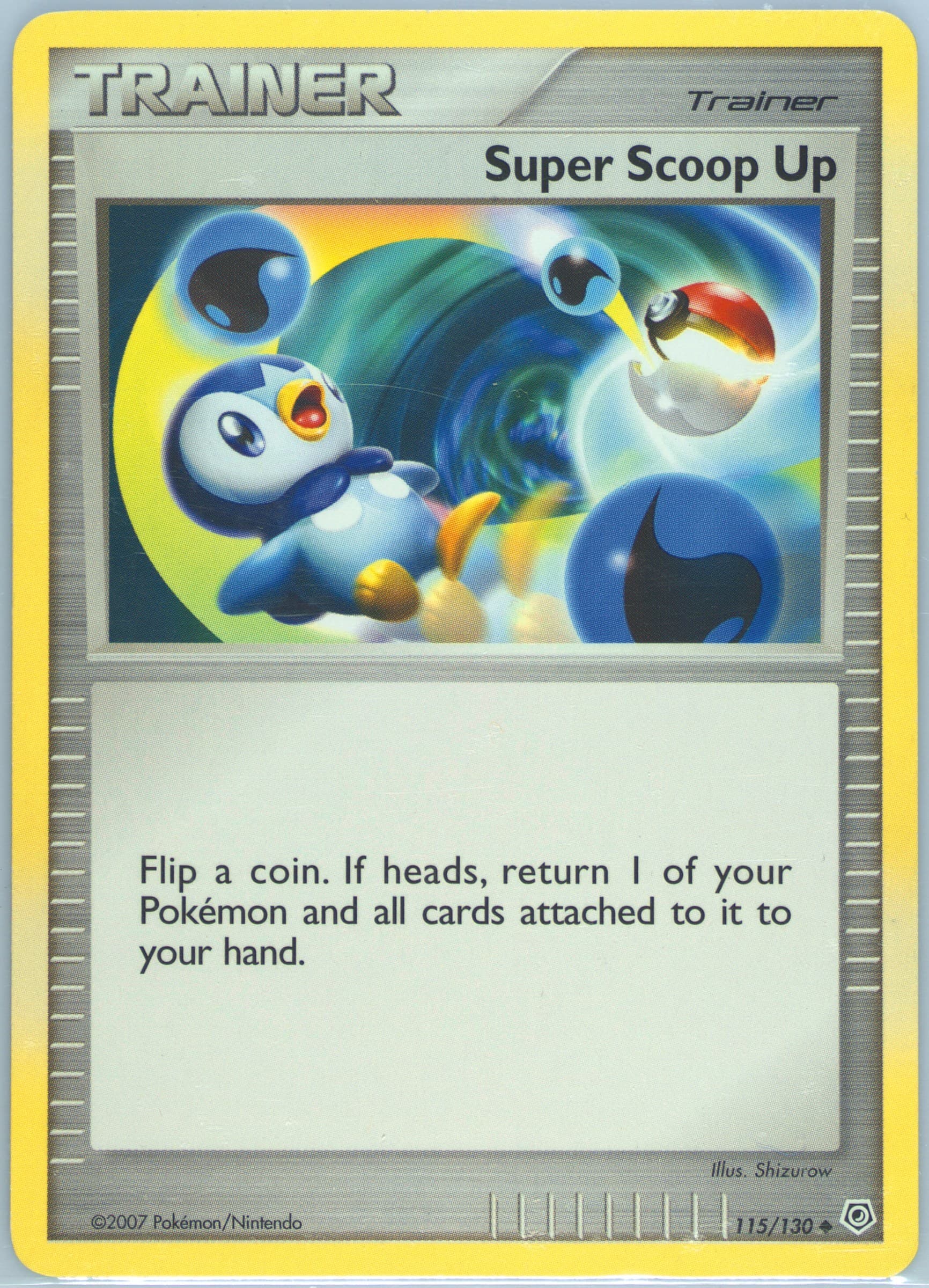 Super Scoop Up (115) 2007 Pokemon Diamond & Pearl