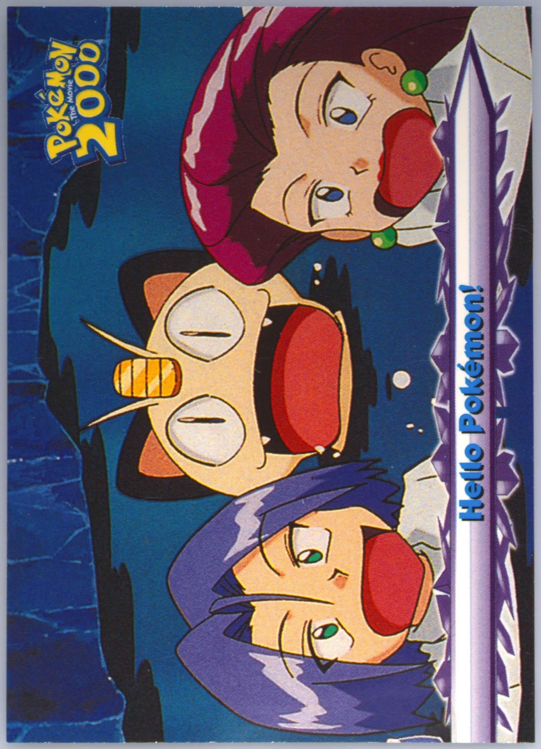 Hello Pokemon! (56) 2000 Topps Pokemon the Movie 2000