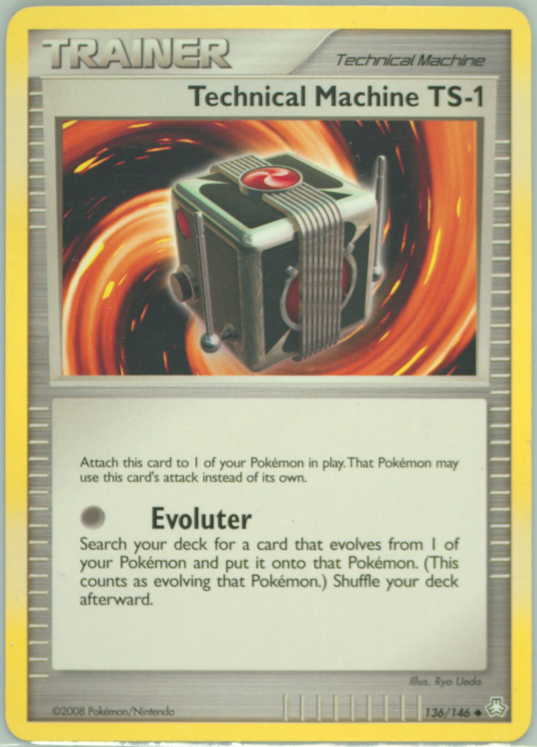 Technical Machine TS-1 (136) 2008 Pokemon Diamond & Pearl Legends Awakened