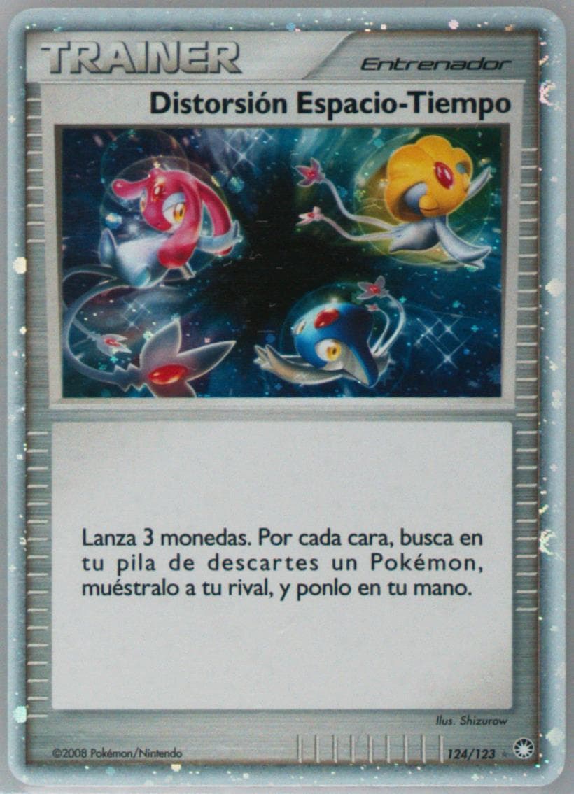 Distorsion Espacio-Tiempo-Holo Spanish (124) 2007 Pokemon Diamond & Pearl Mysterious Treasures