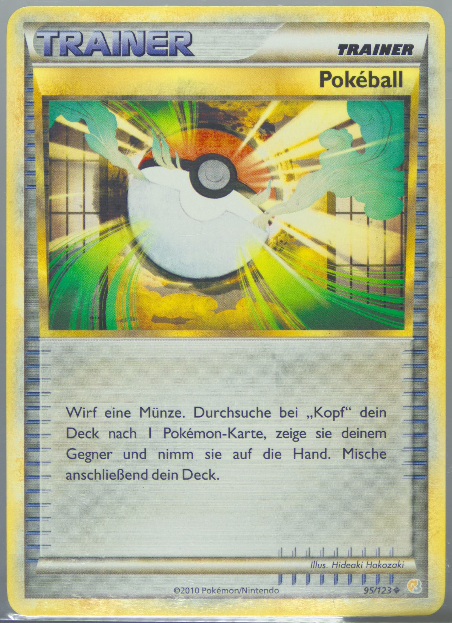 Pokeball German (95) 2010 Pokemon Heartgold & Soulsilver