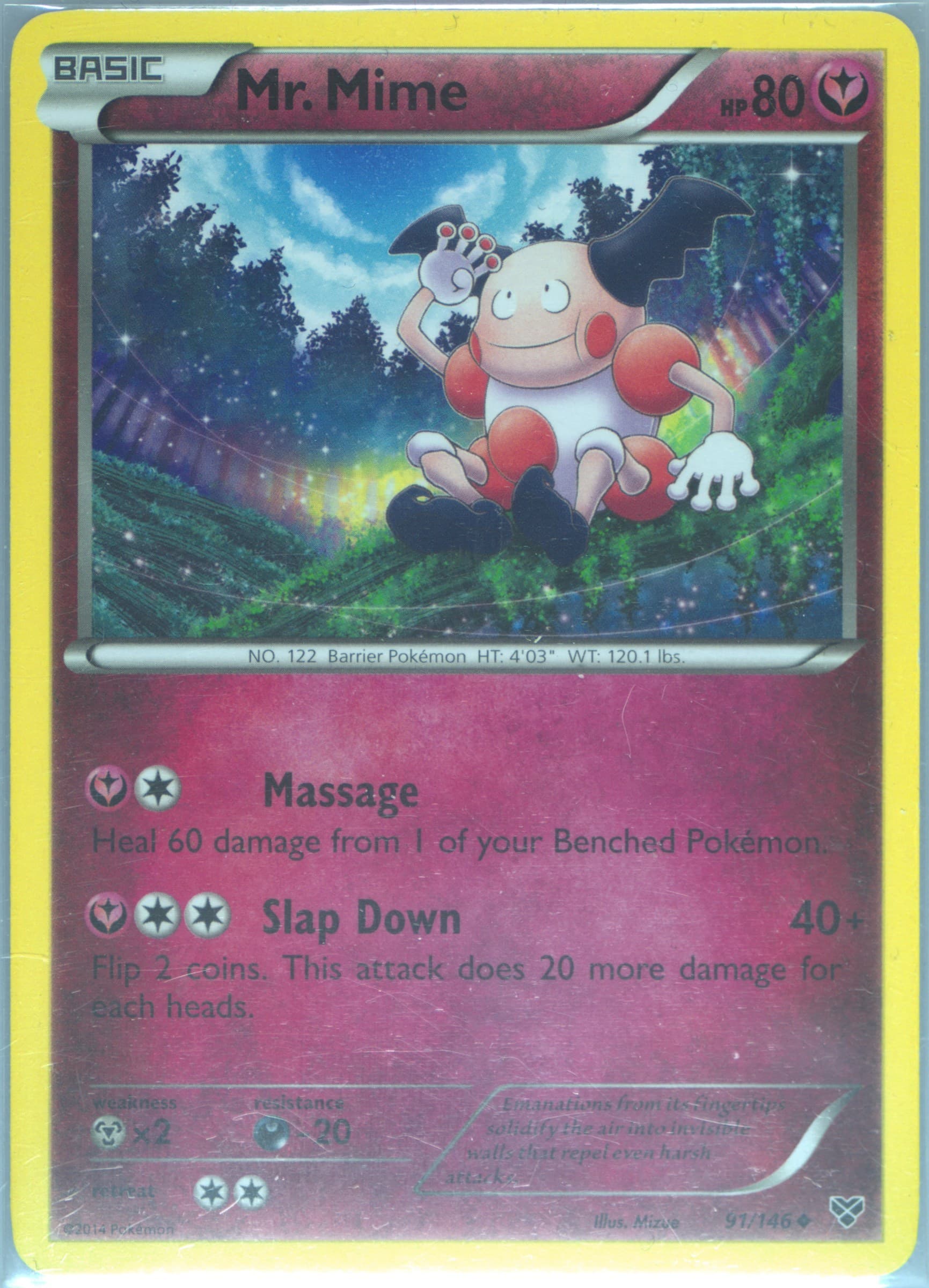 Mr. Mime (91) 2014 Pokemon XY