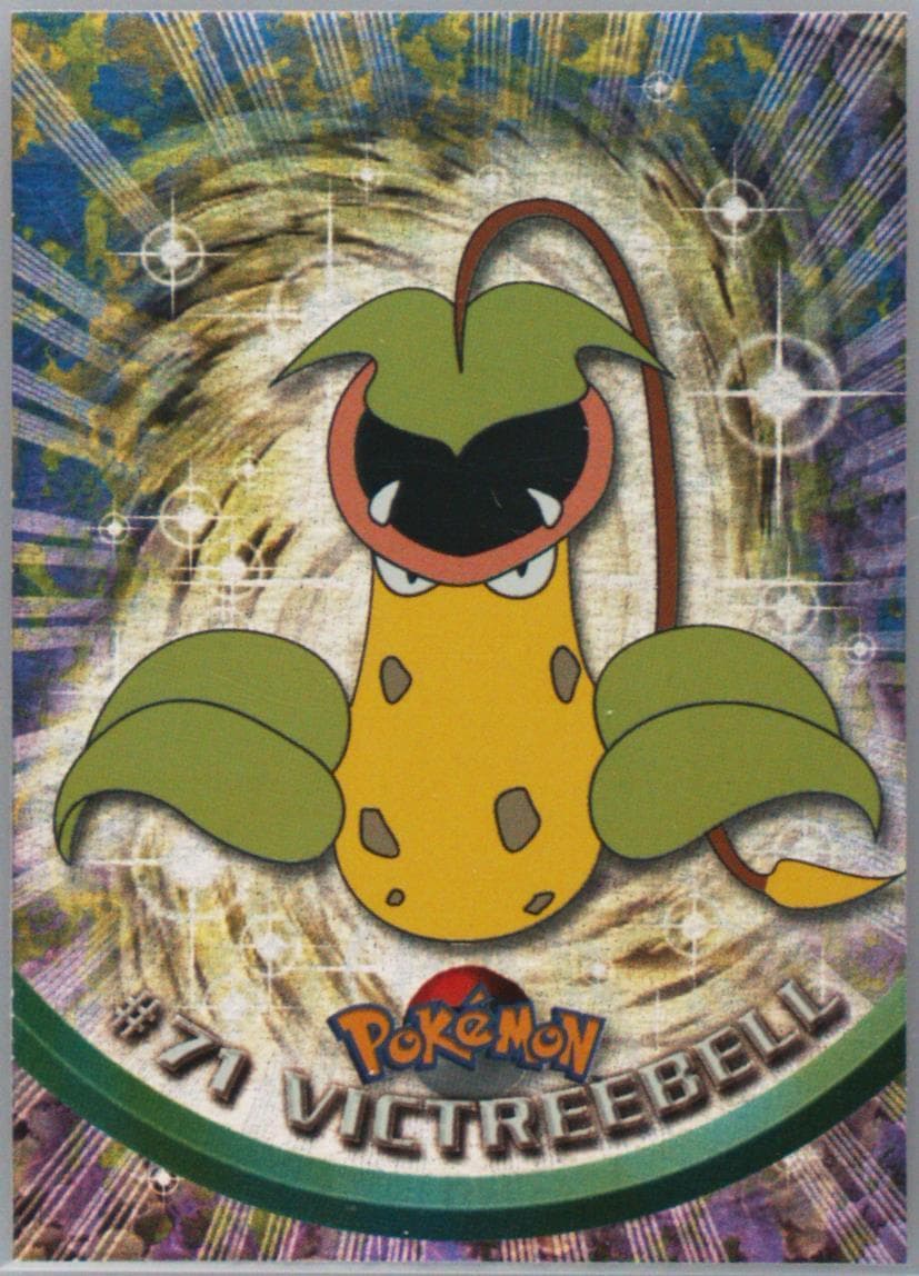 Victreebell Rainbow Foil (71) 1999 Topps Pokemon TV