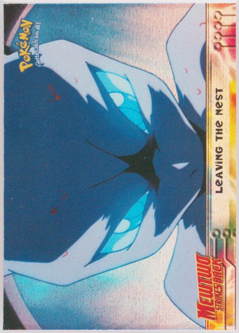 Movie Edition Leaving the Nest-Rainbow Foil (4) 1999 Topps Pokemon the Movie Edt