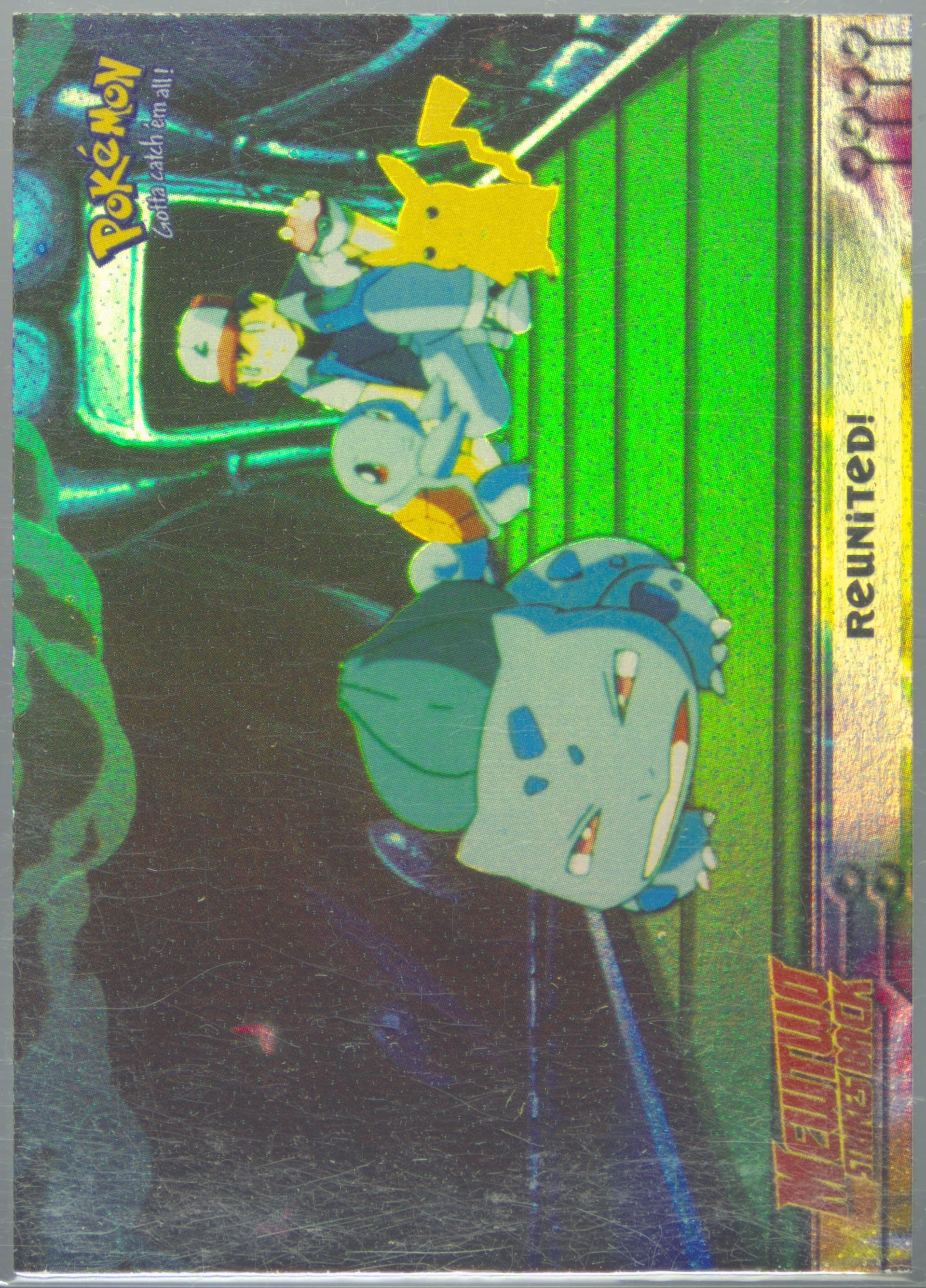 Movie Edition Reunited!-Rainbow Foil (31) 1999 Topps Pokemon the Movie Edt