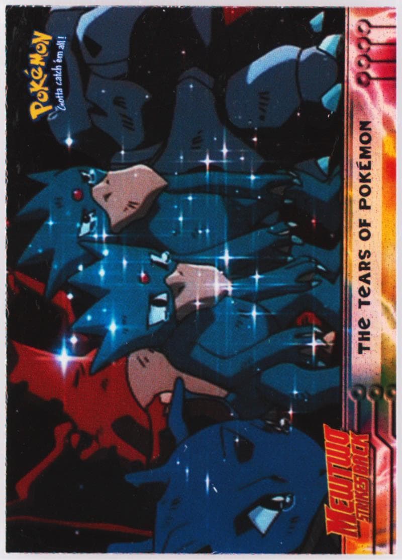 Movie Edition The Tears of Pokemon-Rainbow Foil (37) 1999 Topps Pokemon the Movie Edt