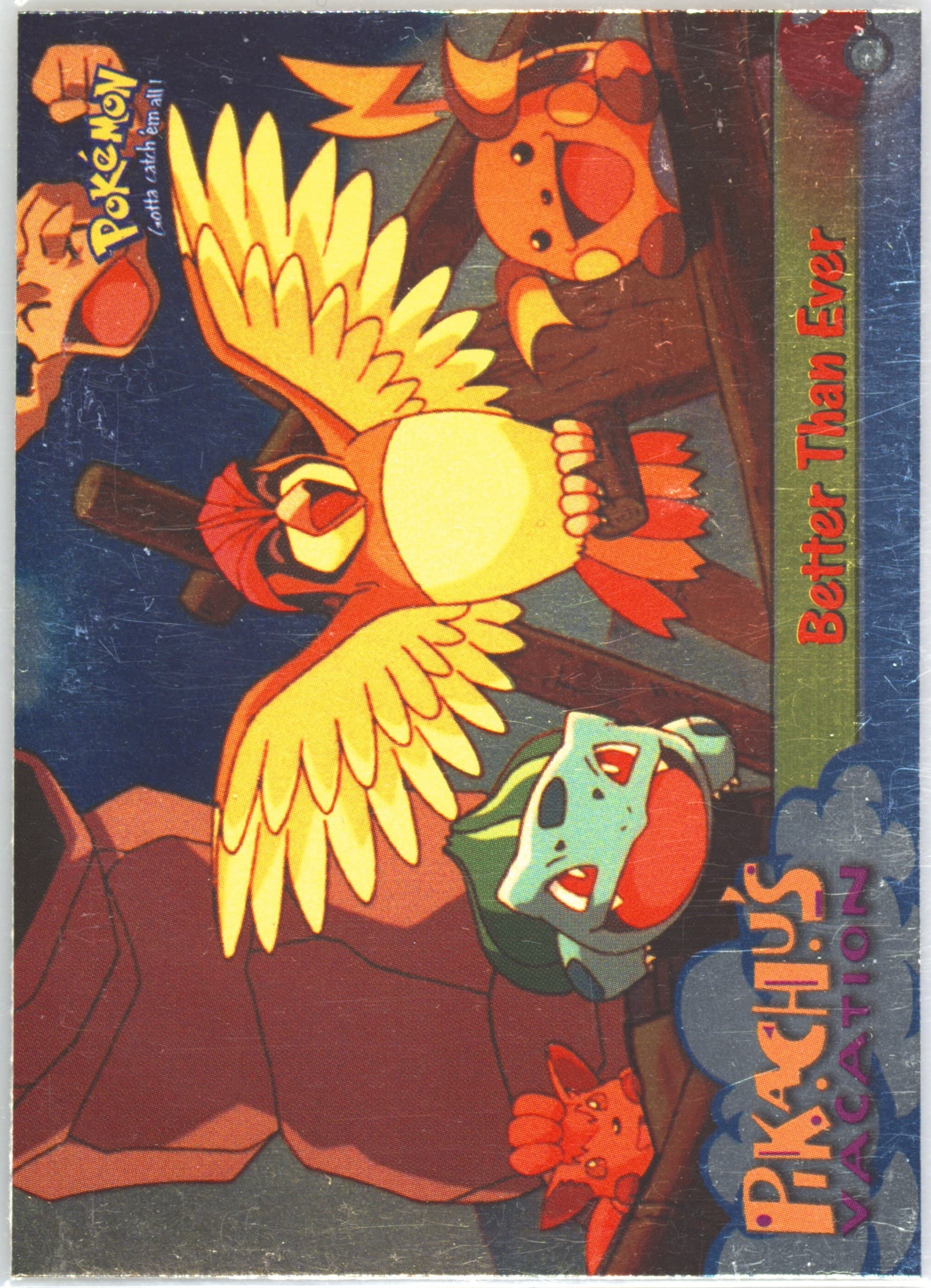 Movie Edition Better Than Ever-Foil (56) 1999 Topps Pokemon the Movie Edt