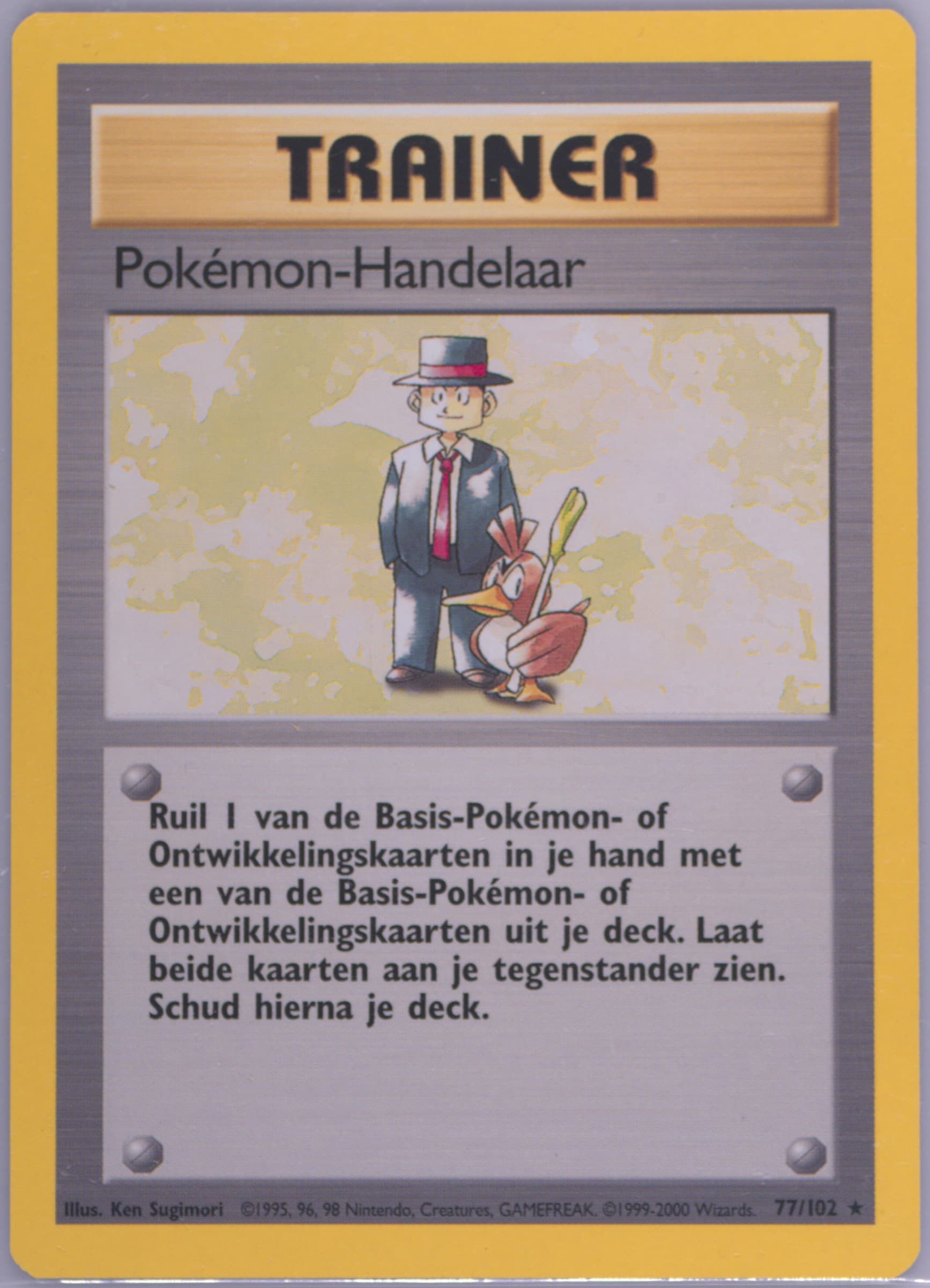 Pokemon-Handelaar (77) 1999 Pokemon Dutch
