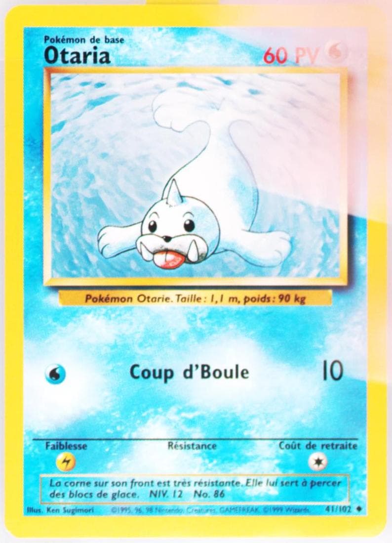 Otaria (41) 1999 Pokemon French