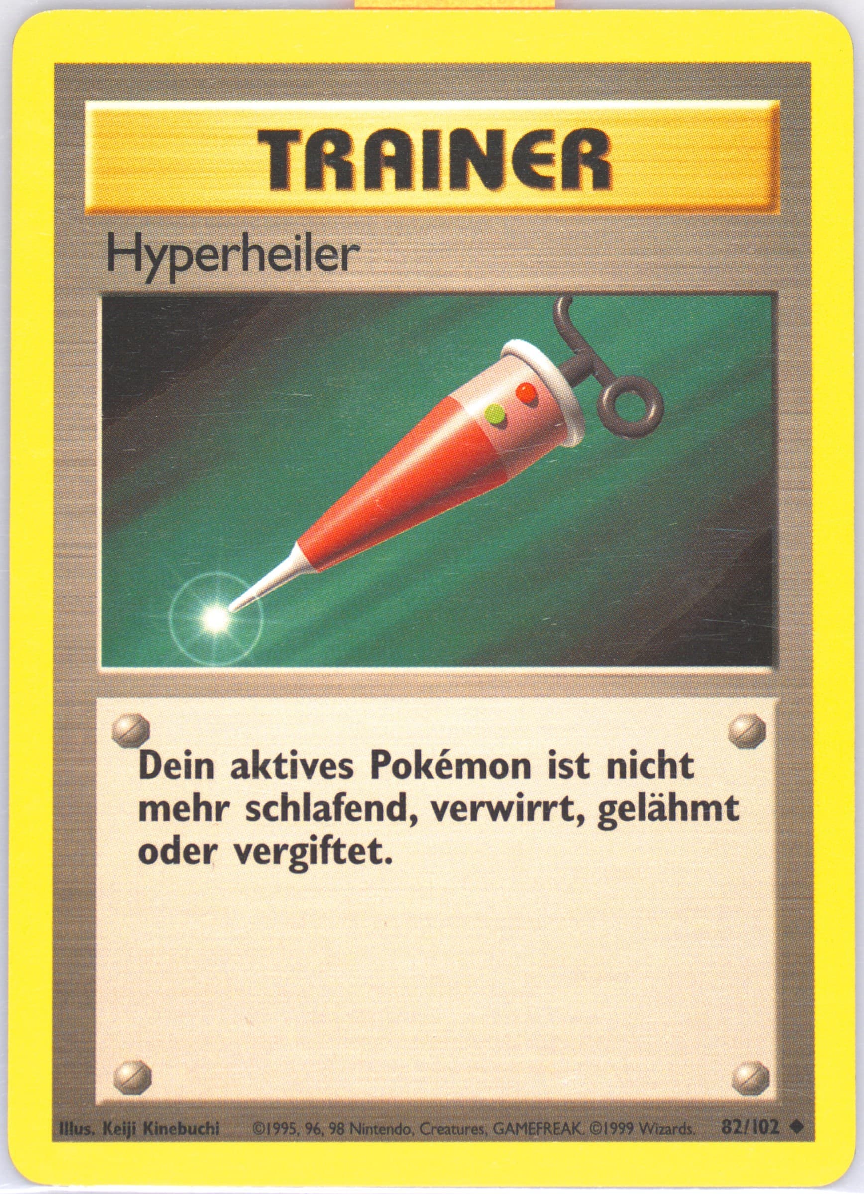 Hyperheiler (82) 1999 Pokemon German