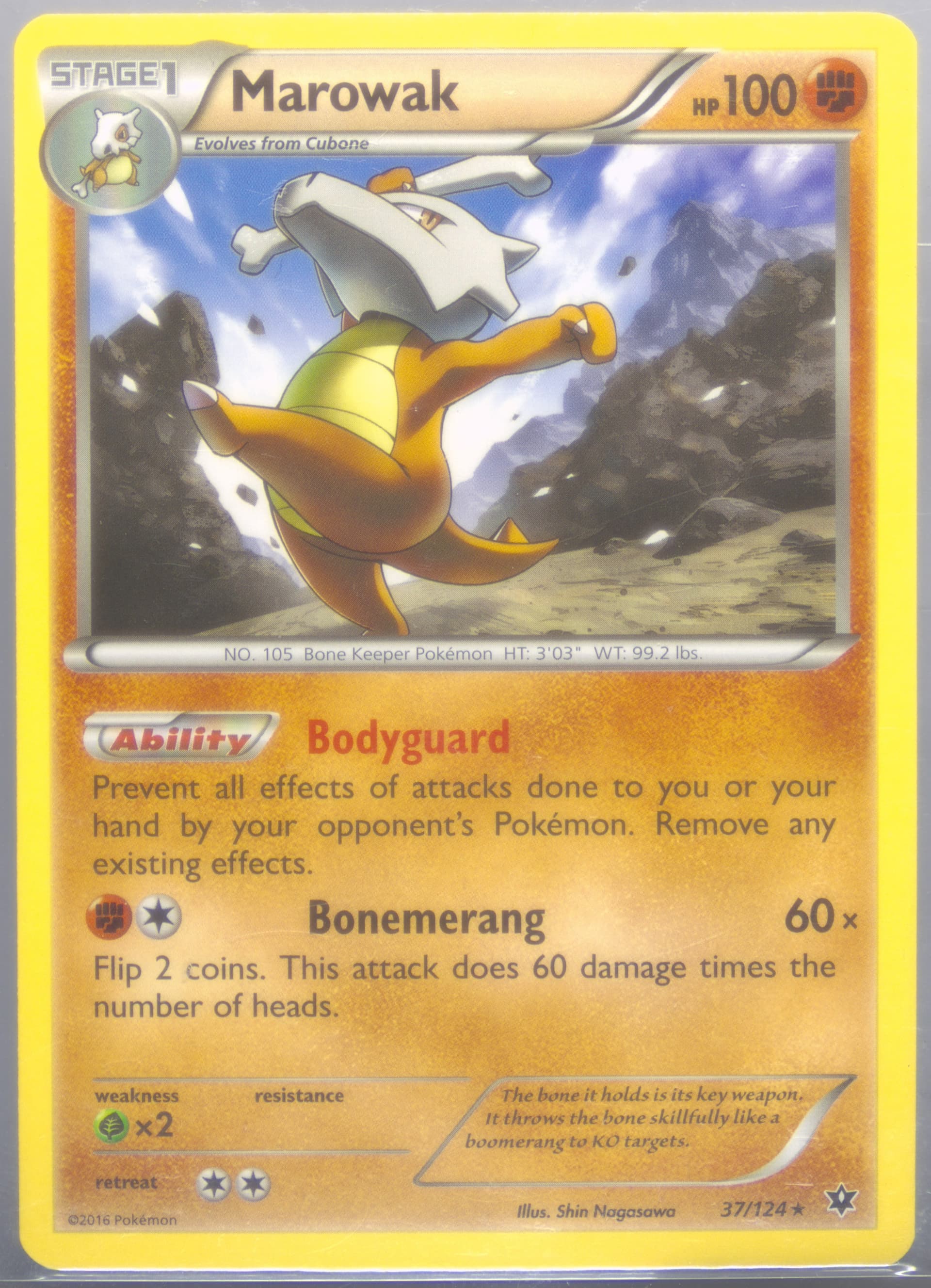 Marowak (37) 2016 Pokemon XY Fates Collide