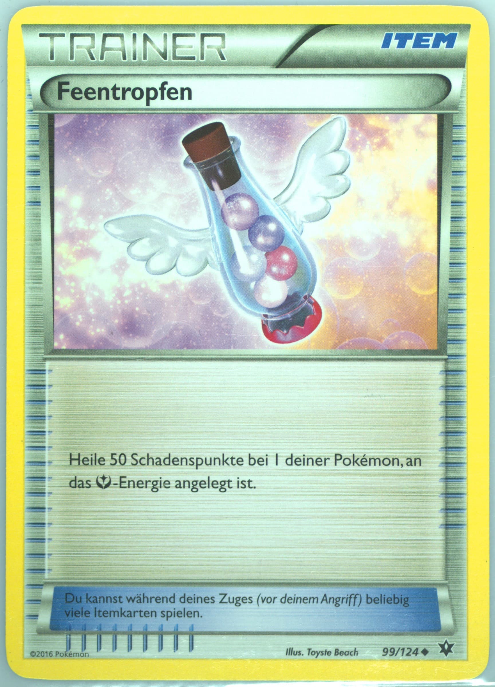 Feentropfen German (99) 2016 Pokemon XY Fates Collide
