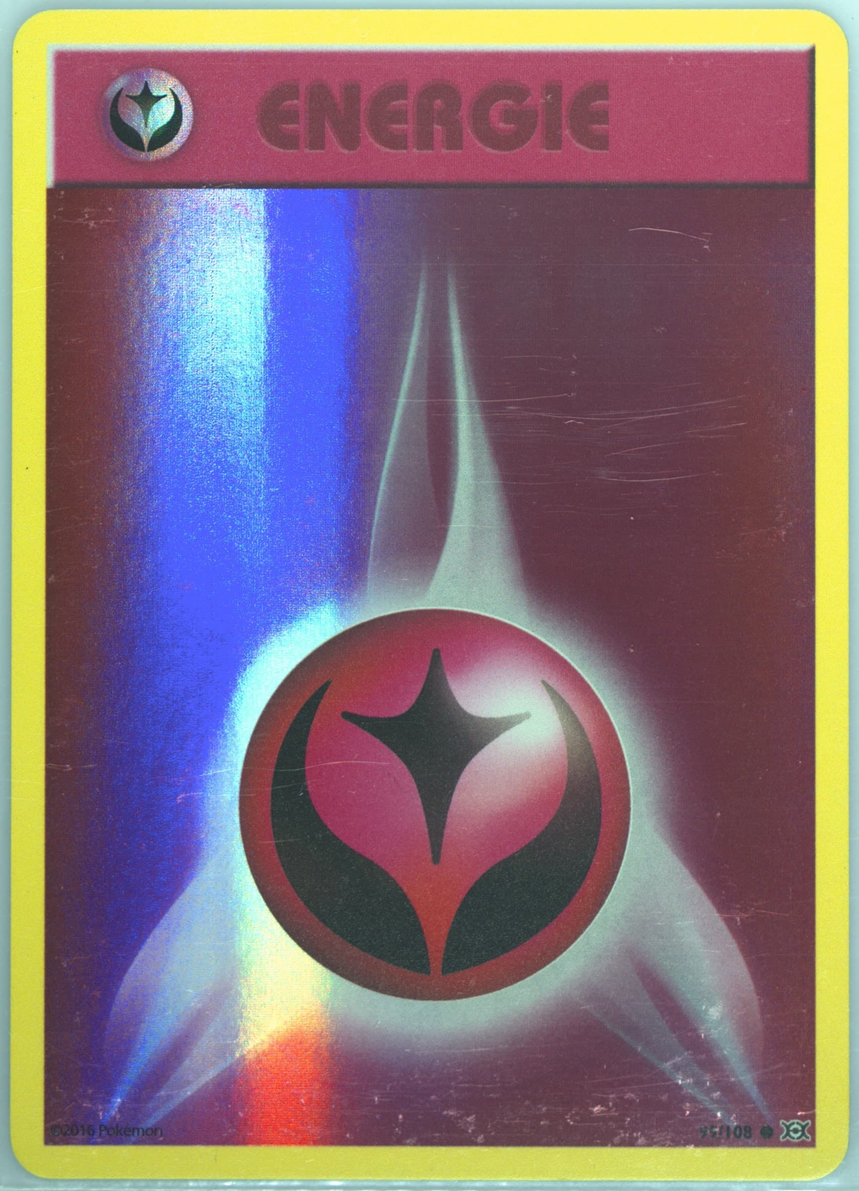 Feen-Energie-Reverse Foil German (99) 2016 Pokemon XY Evolutions