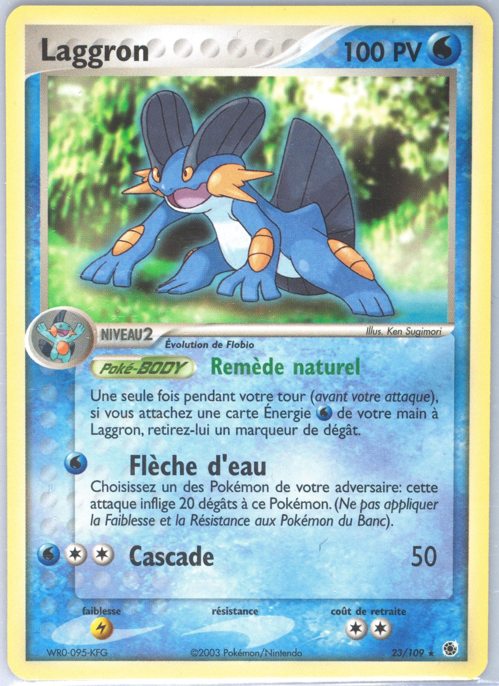 Laggron French (23) 2003 Pokemon EX Ruby & Sapphire