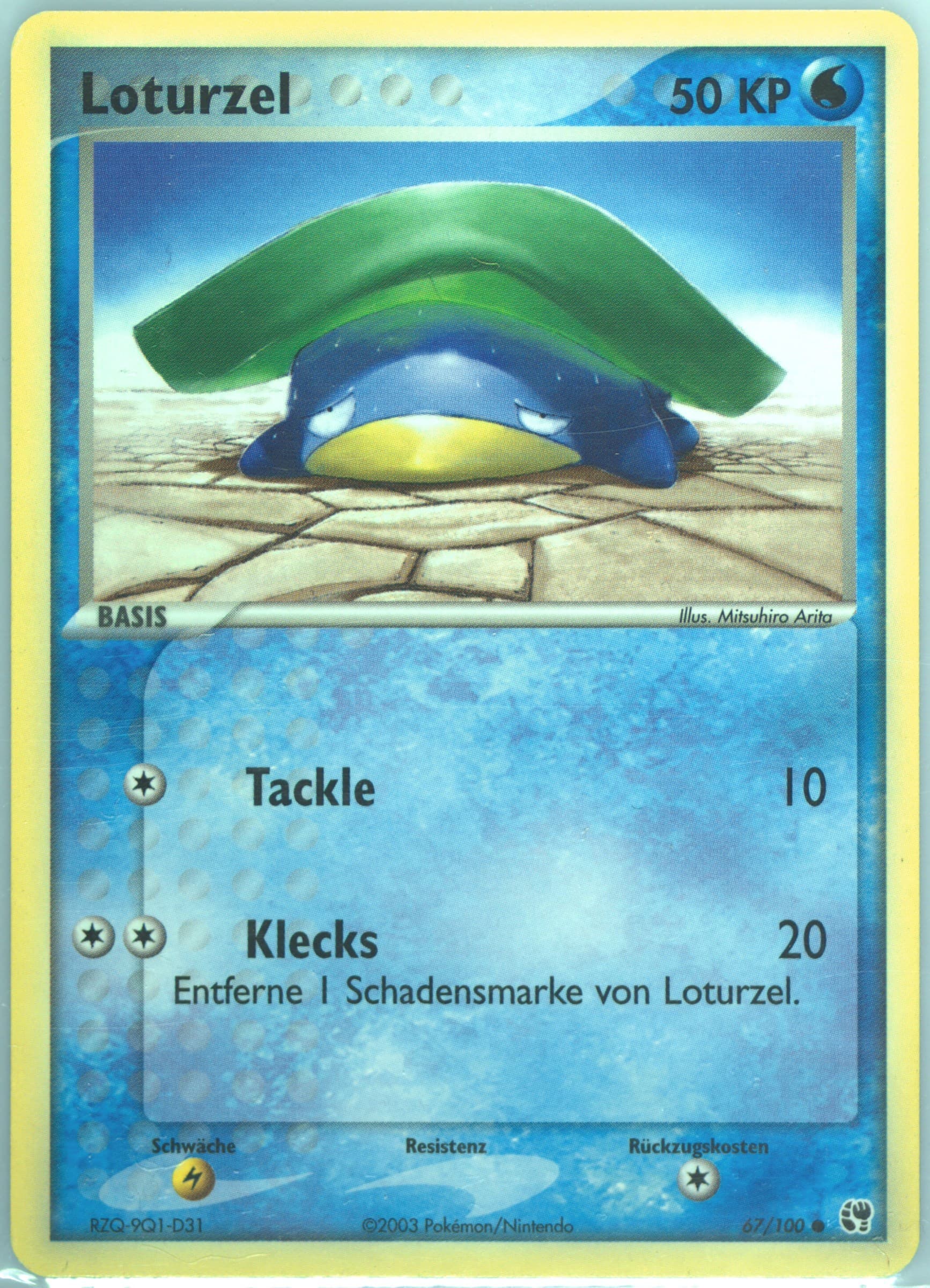 Loturzel (67) 2004 Pokemon German EX Sandstorm