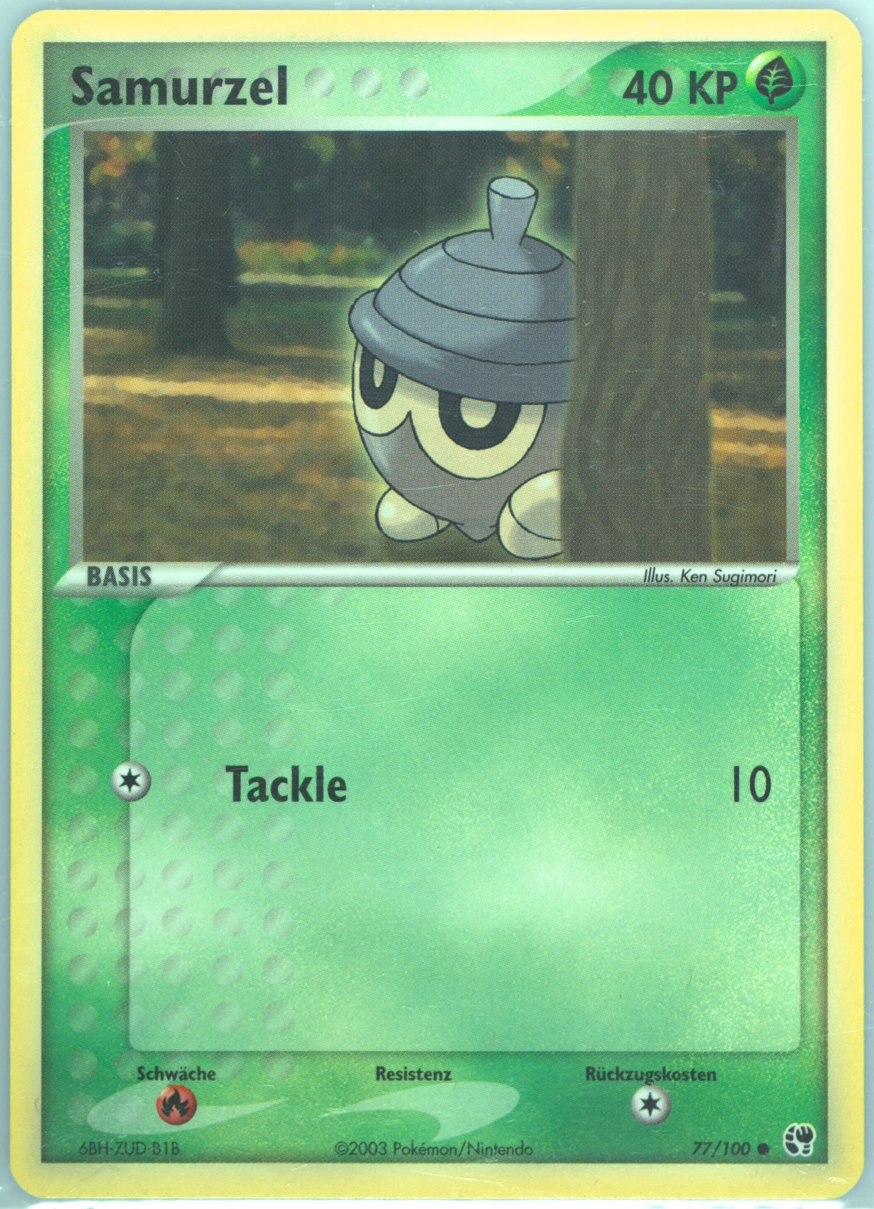 Samurzel (77) 2004 Pokemon German EX Sandstorm