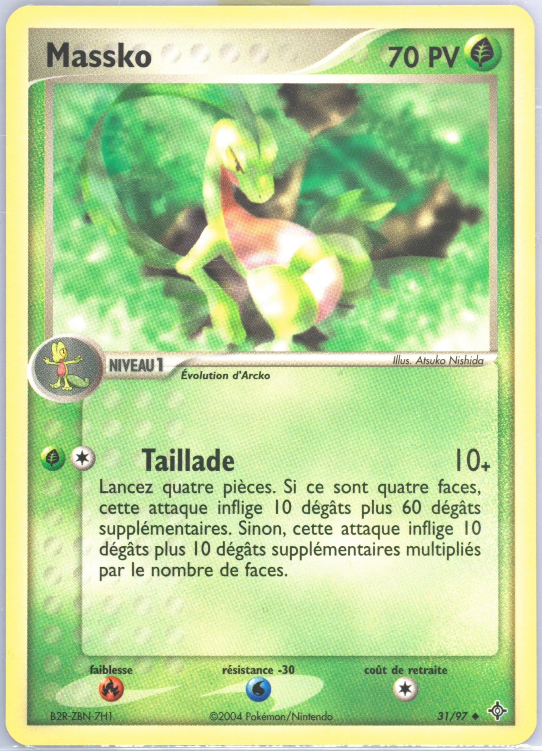 Massko (31) 2004 Pokemon French EX Dragon