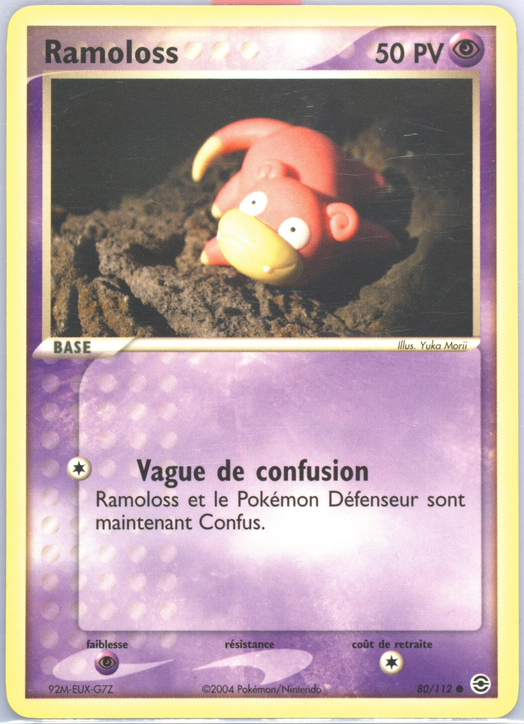 Ramoloss French (80) 2004 Pokemon EX Fire Red & Leaf Green