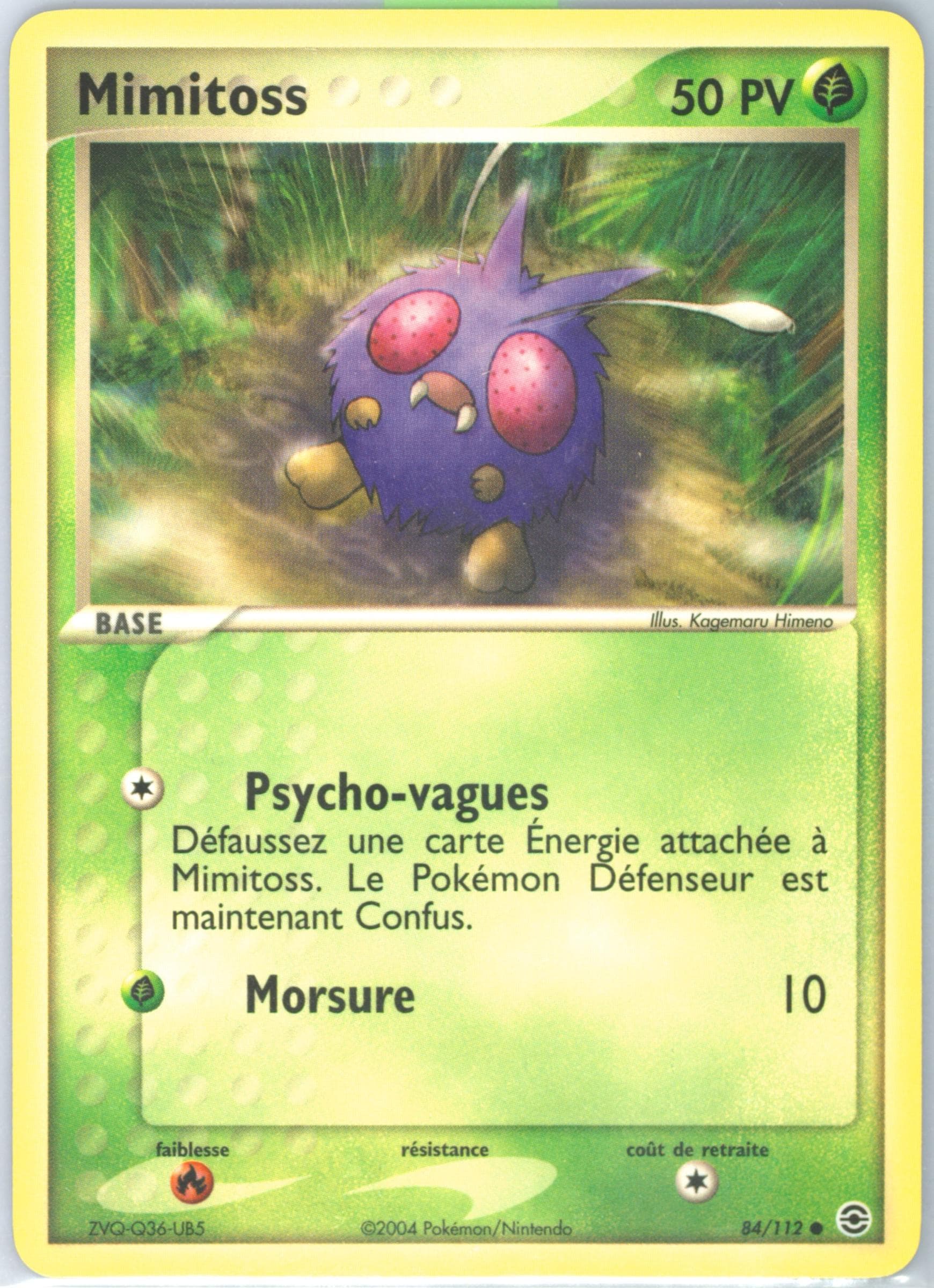 Mimitoss French (84) 2004 Pokemon EX Fire Red & Leaf Green