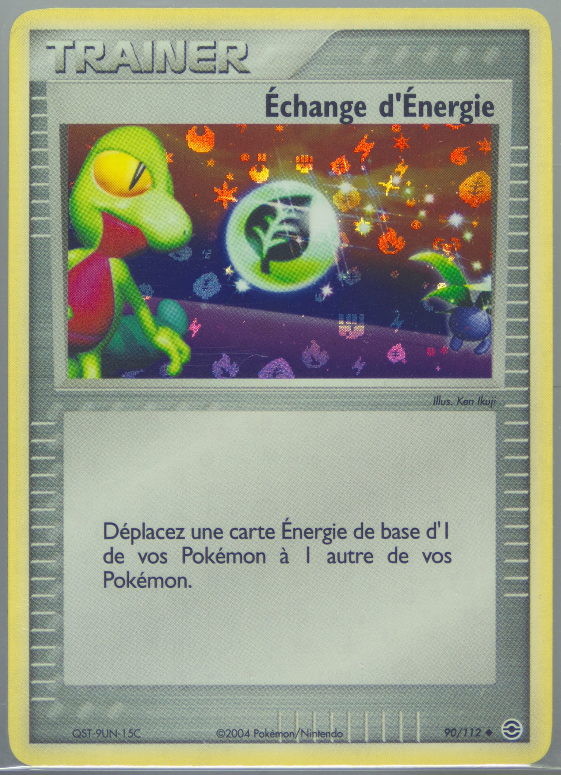 Echange D'Energie-Reverse Foil French (90) 2004 Pokemon EX Fire Red & Leaf Green